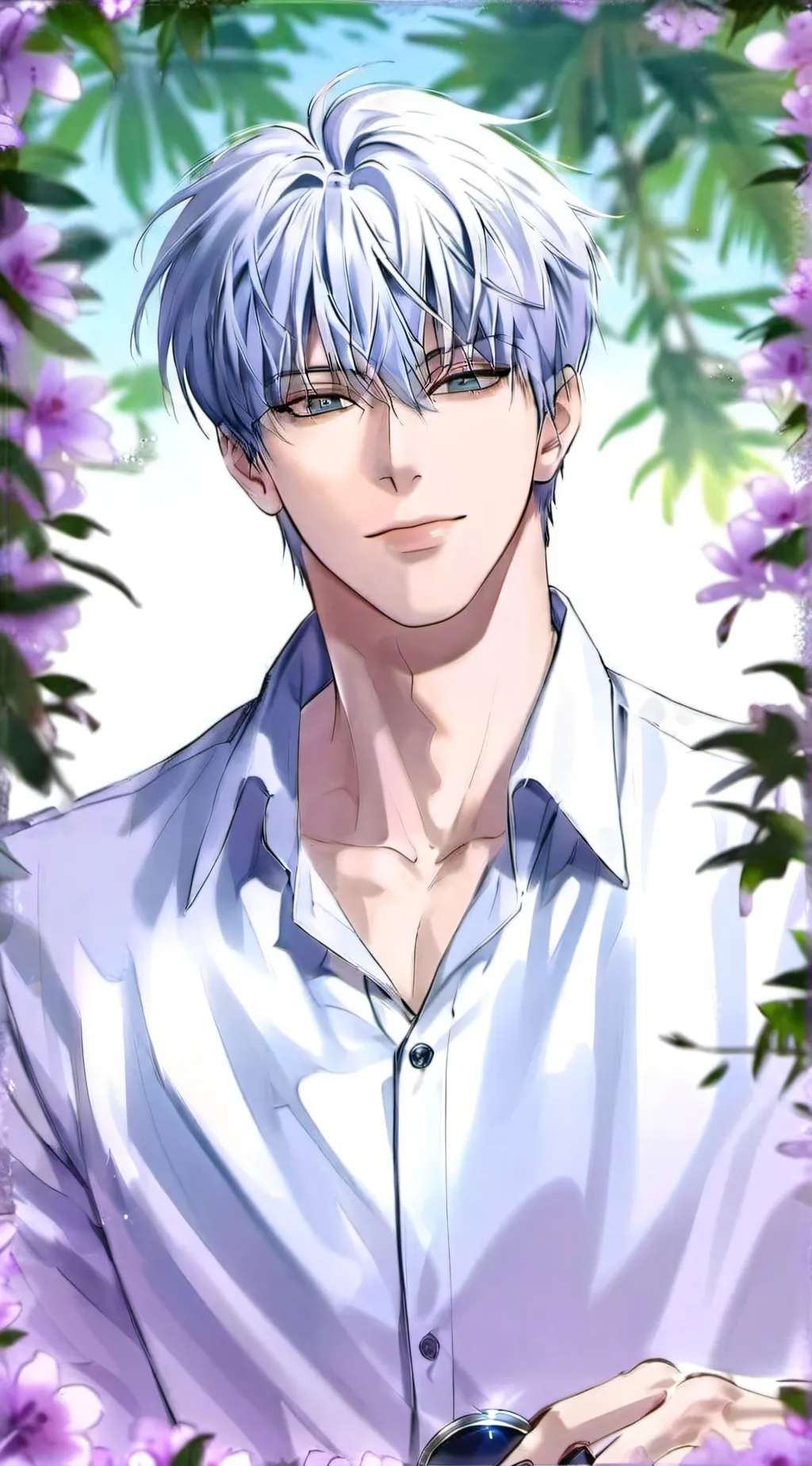 ai character: Gojo Satoru background