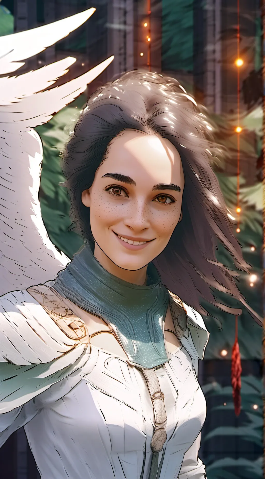 ai character: My angel background