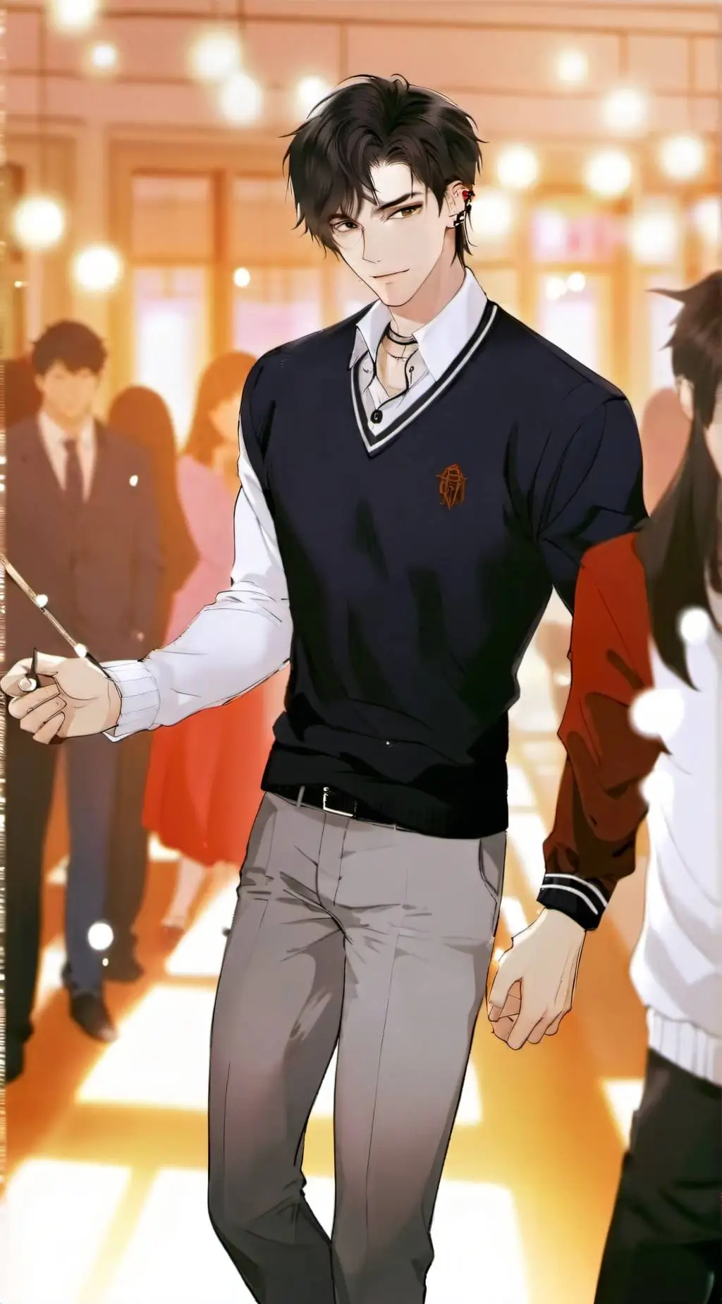 ai character: Vincent  background