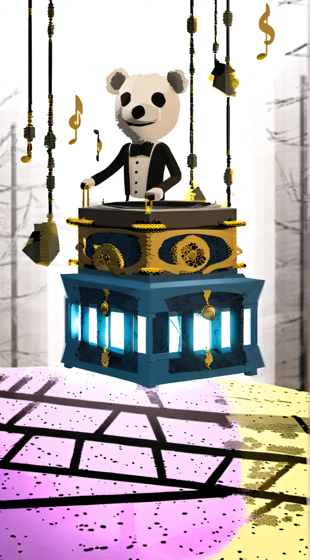 ai character: the puppet  background