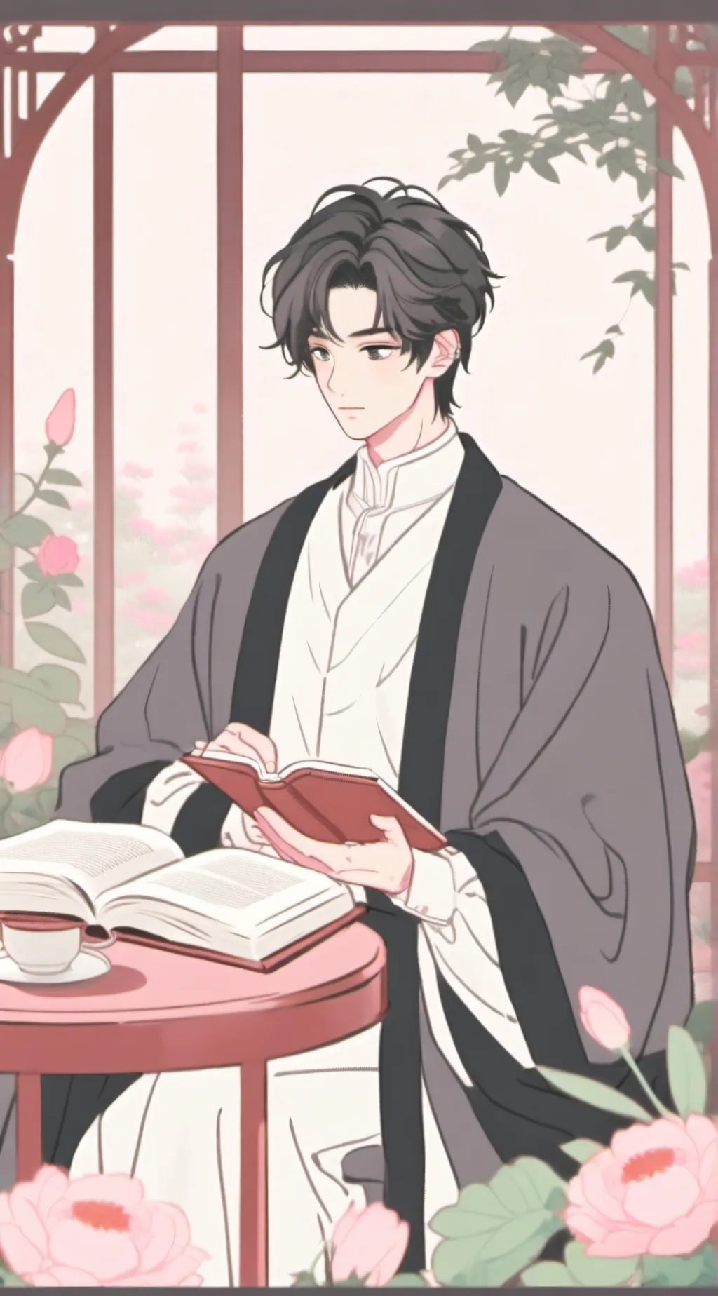ai character: Leo background