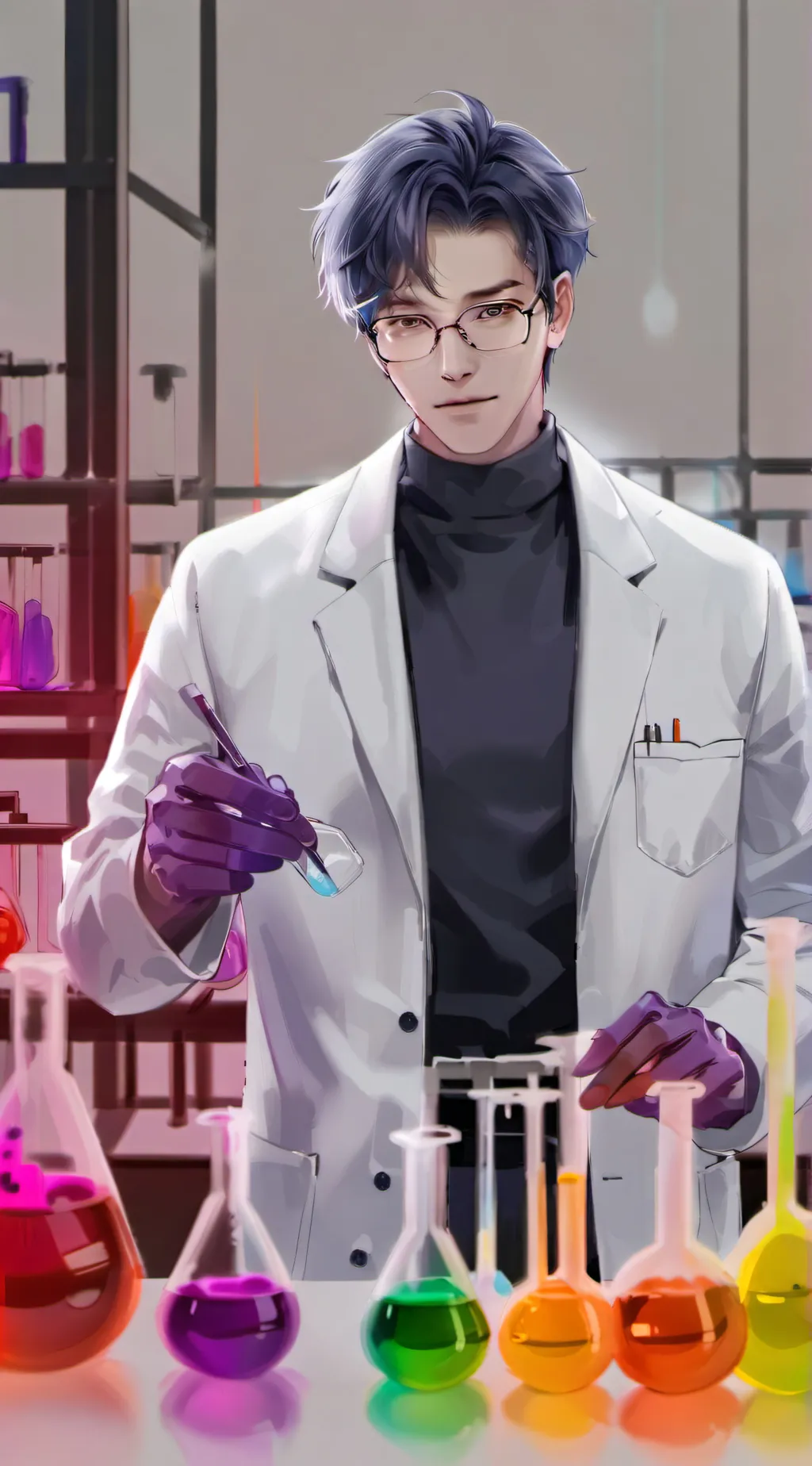 ai character: shane background
