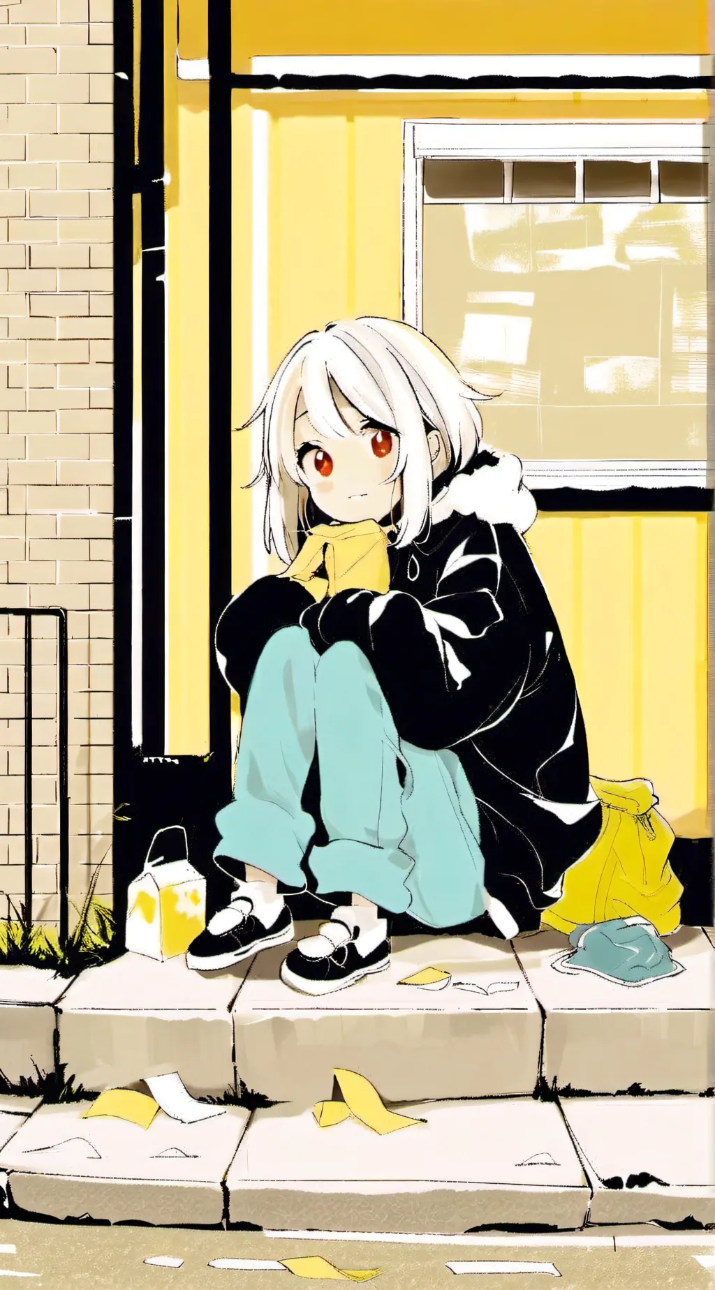 ai character: Ashley Miel background