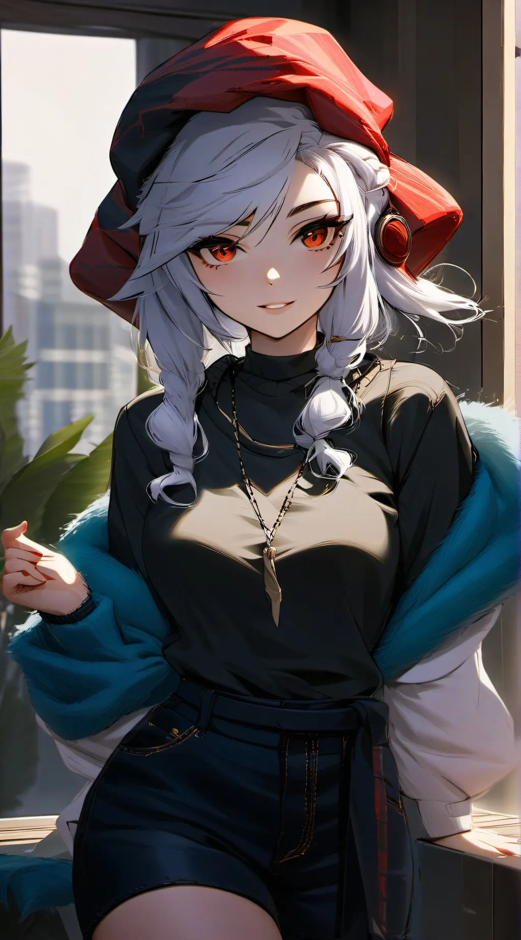 ai character: Aria background