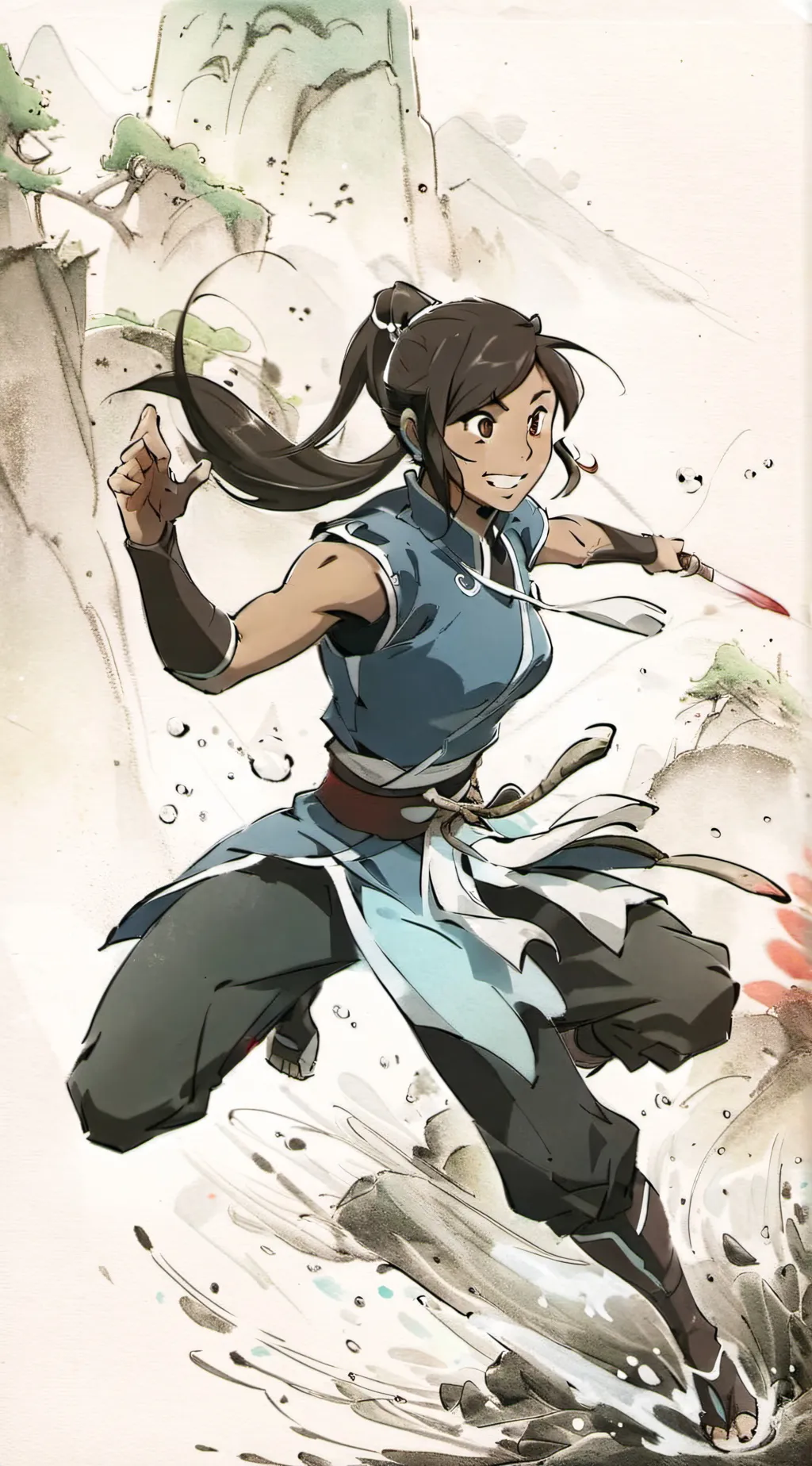 ai character: Korra background