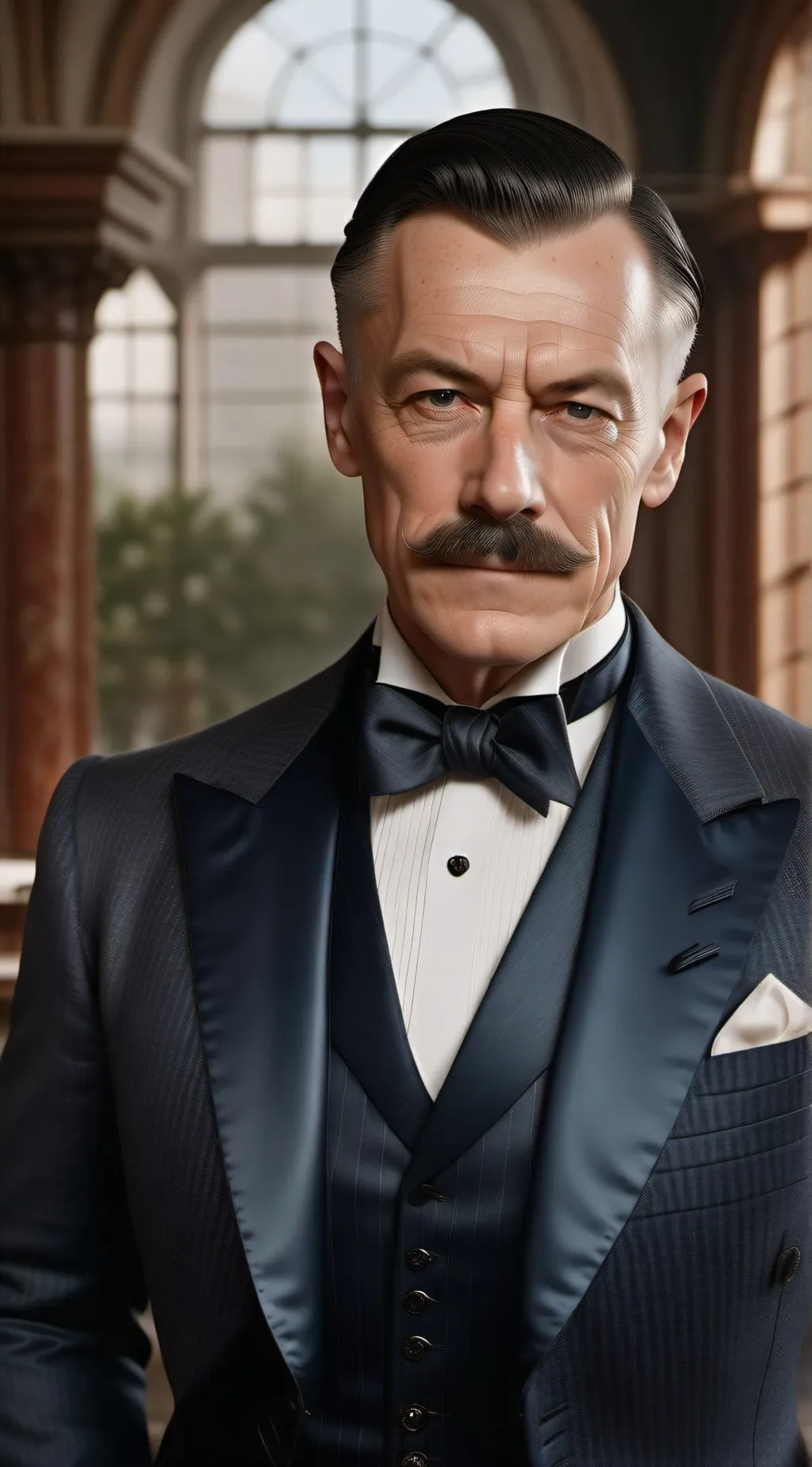 ai character: Alfred Pennyworth background