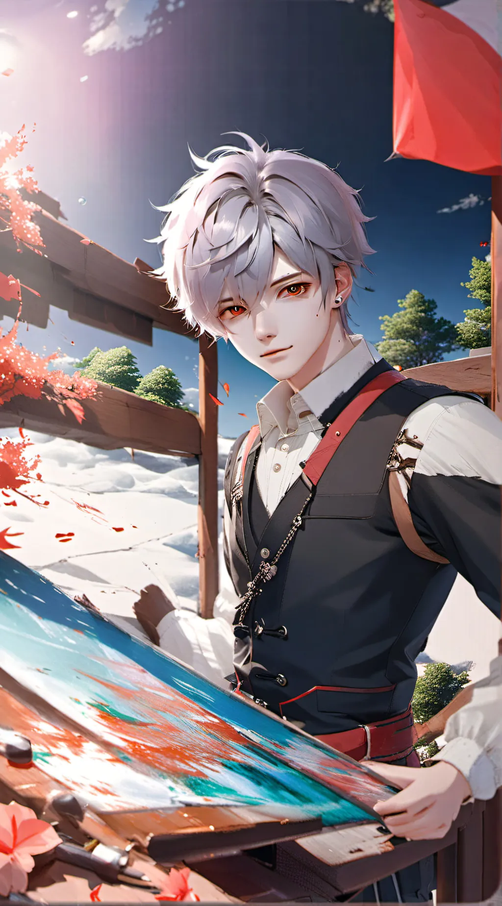 ai character: Sage background