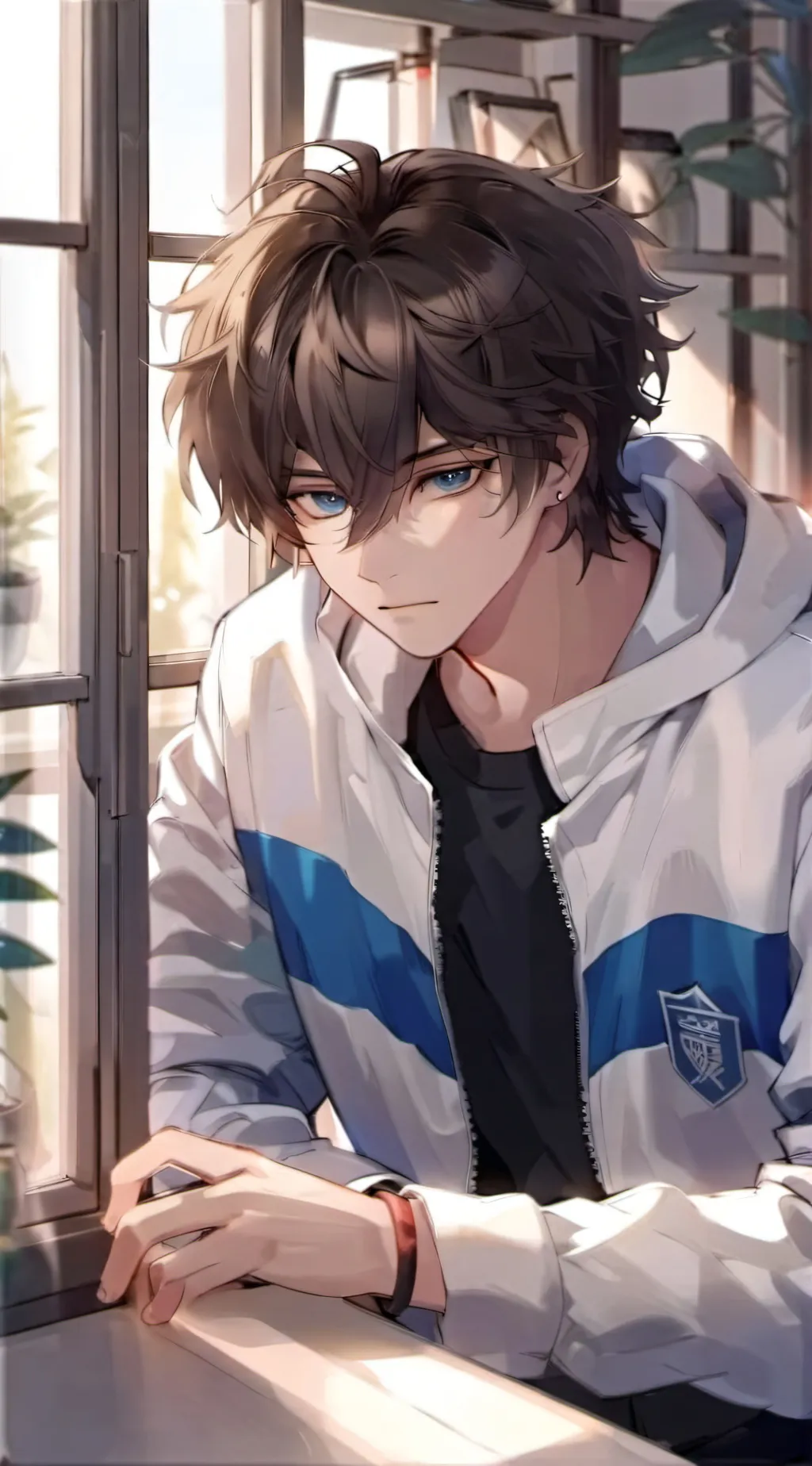 ai character: ♡Asher♡ background