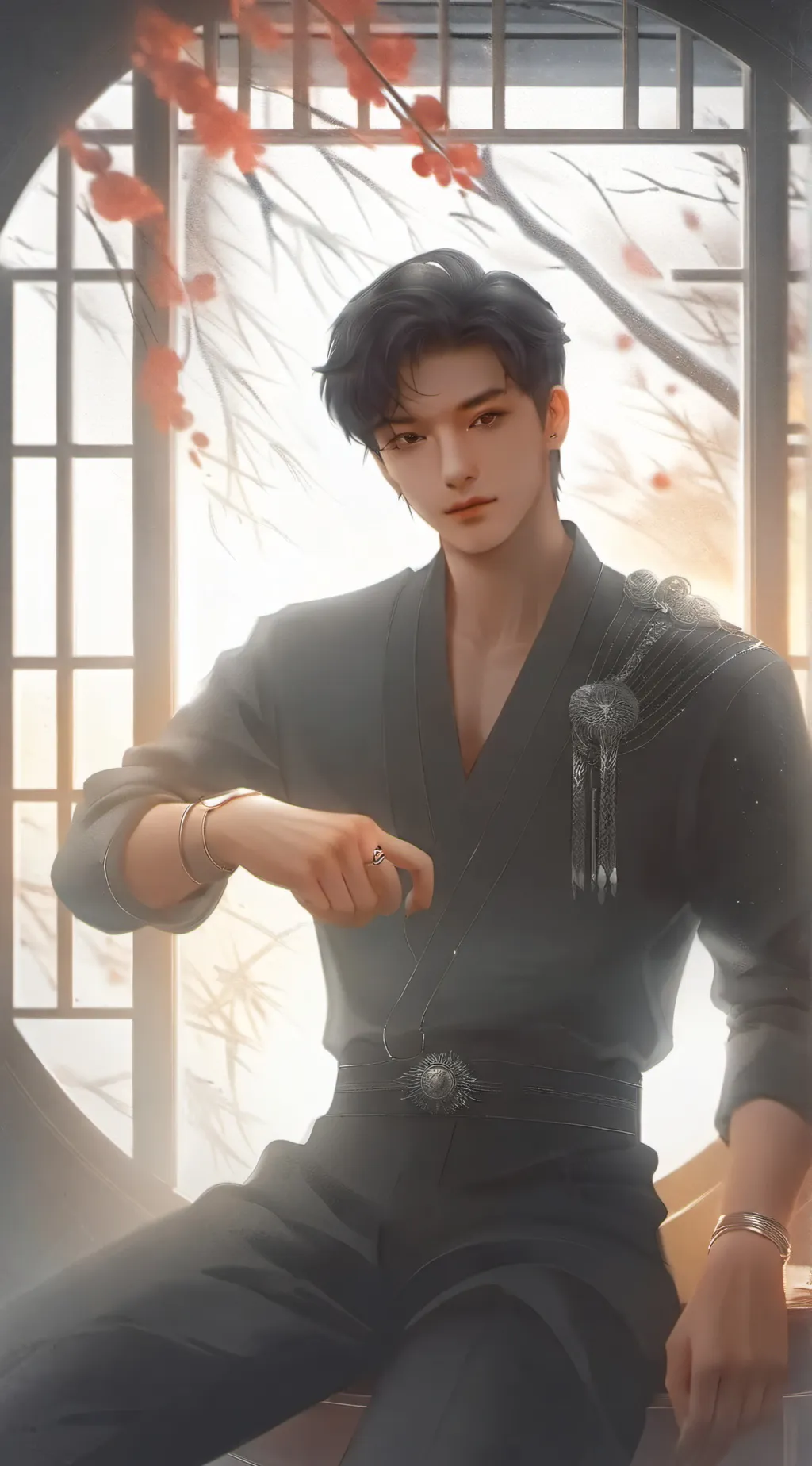ai character: jayson  background