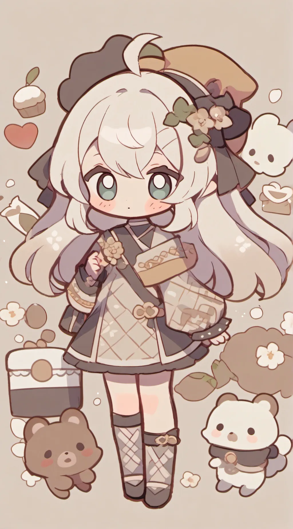 ai character: CatnapXmy oc background
