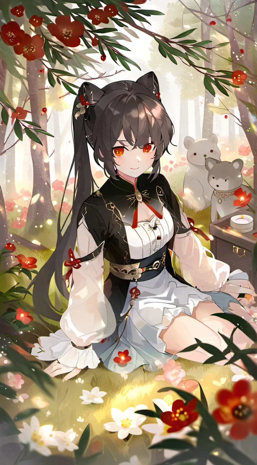 ai character: Ayano background
