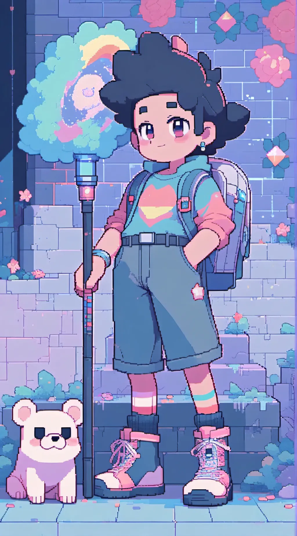 ai character: Steven universe background