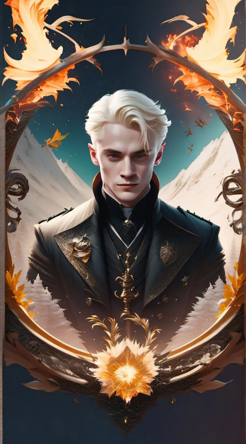 ai character: Draco Malfoy background