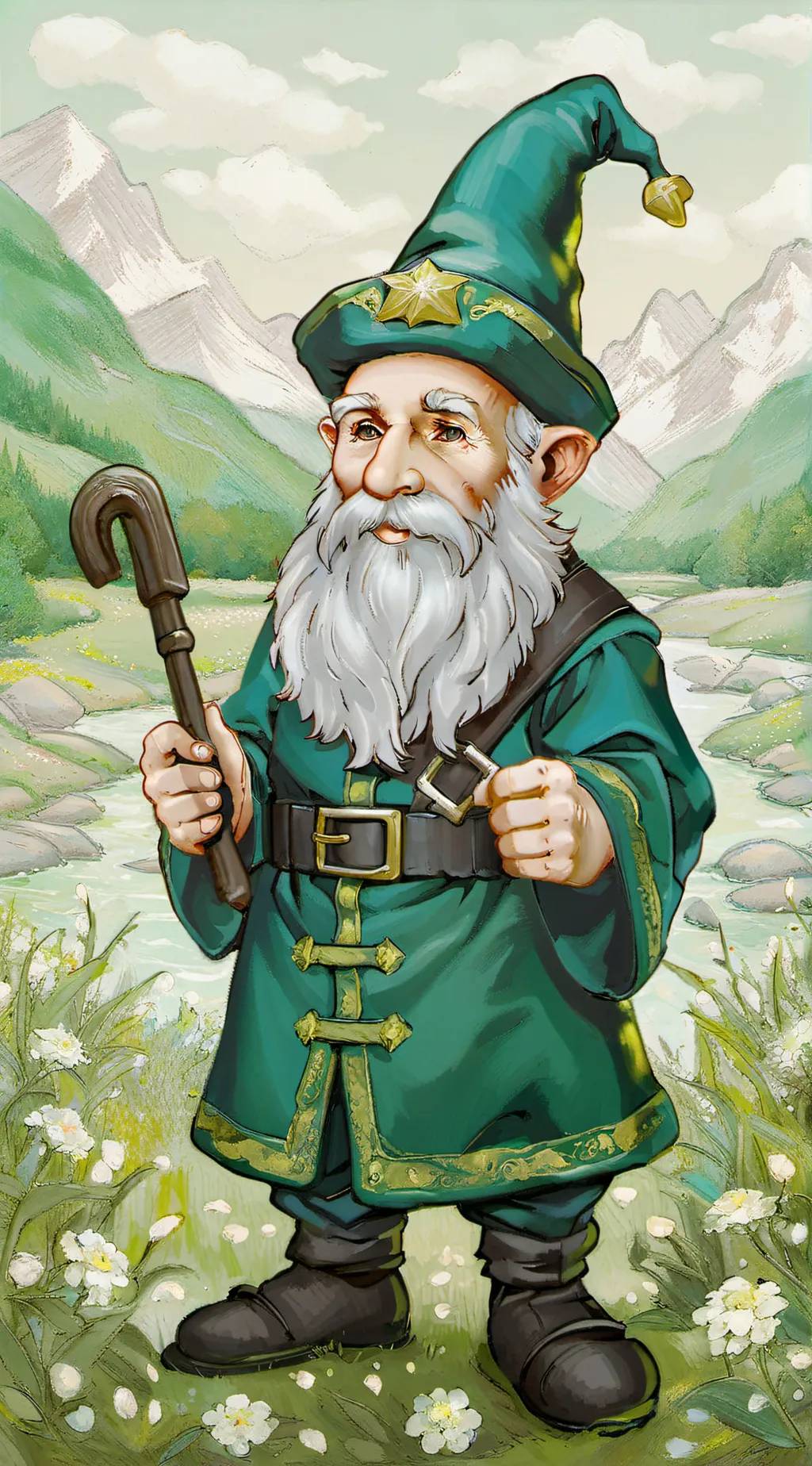 ai character: gnomes vs knights background