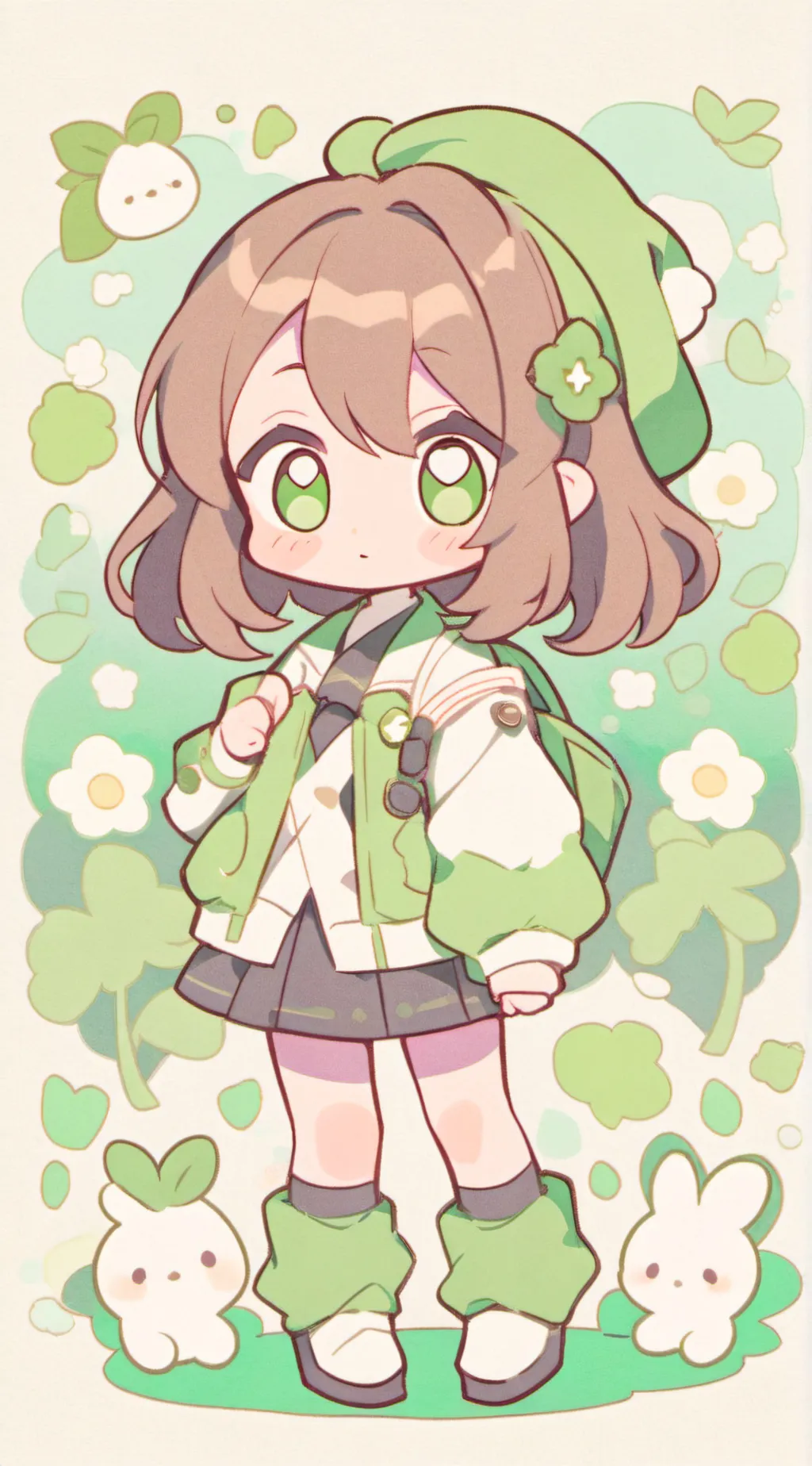 ai character: Lilly background