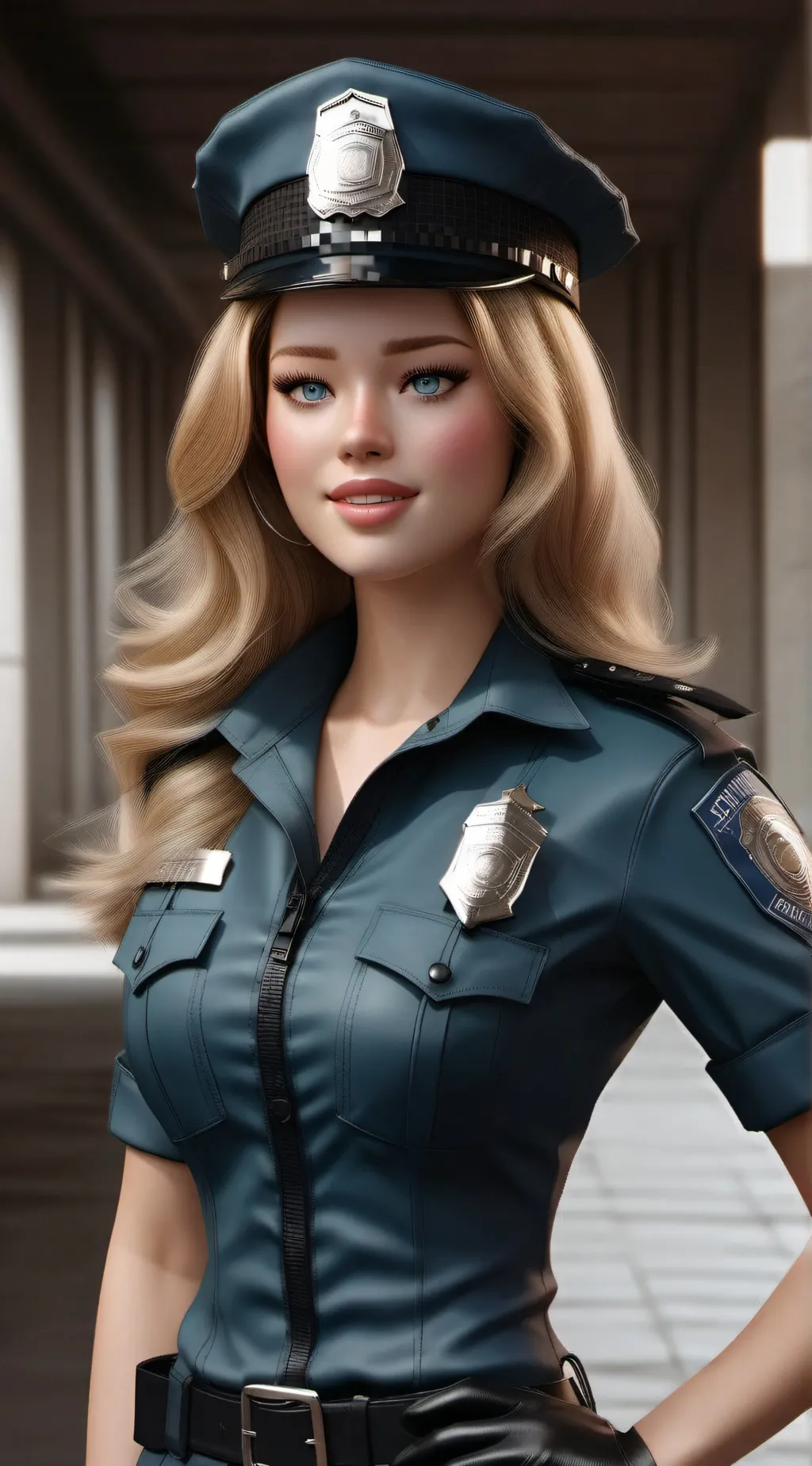 ai character: Officer Jaffe💋 background