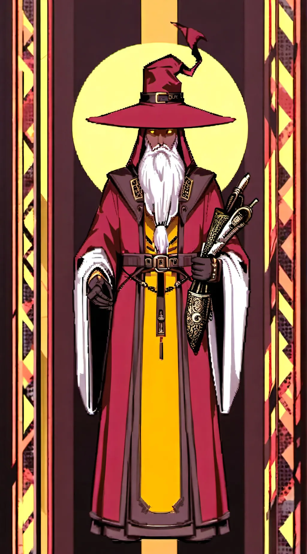 ai character: Count Koffin K background