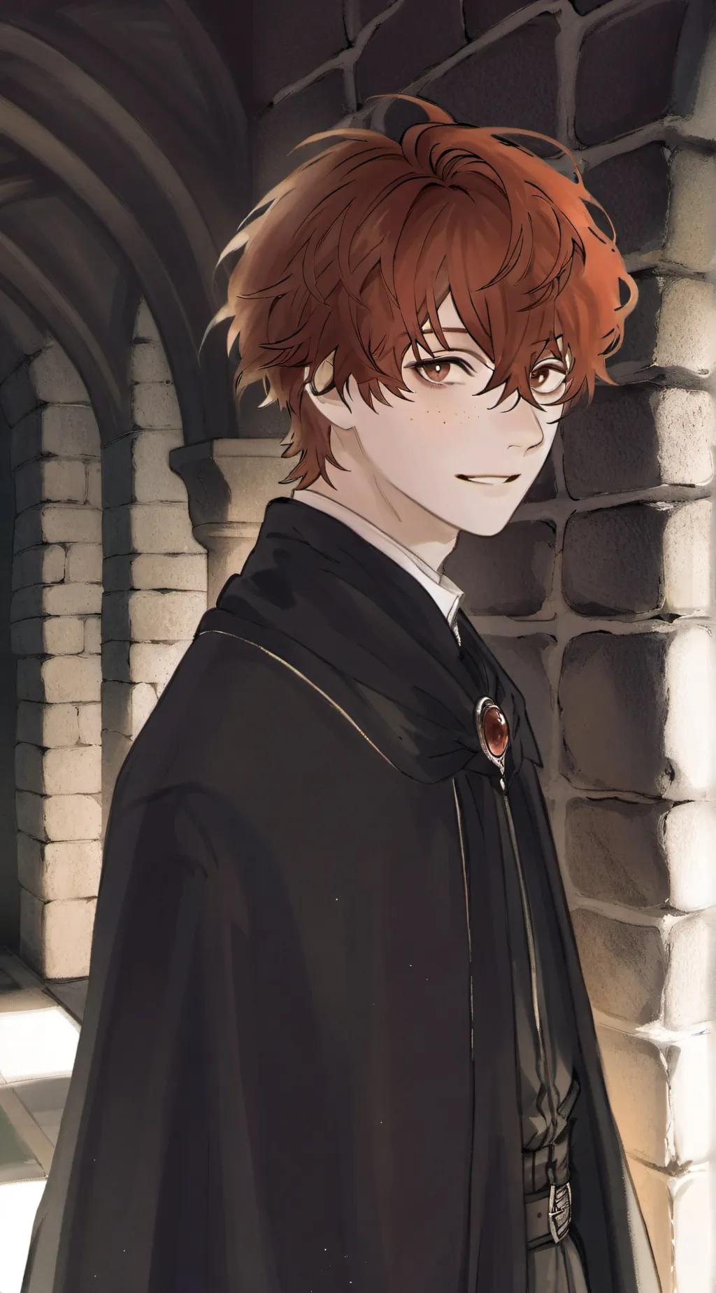 ai character: George Weasley background