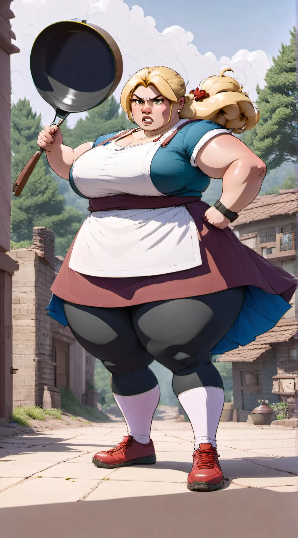 ai character: Angela background