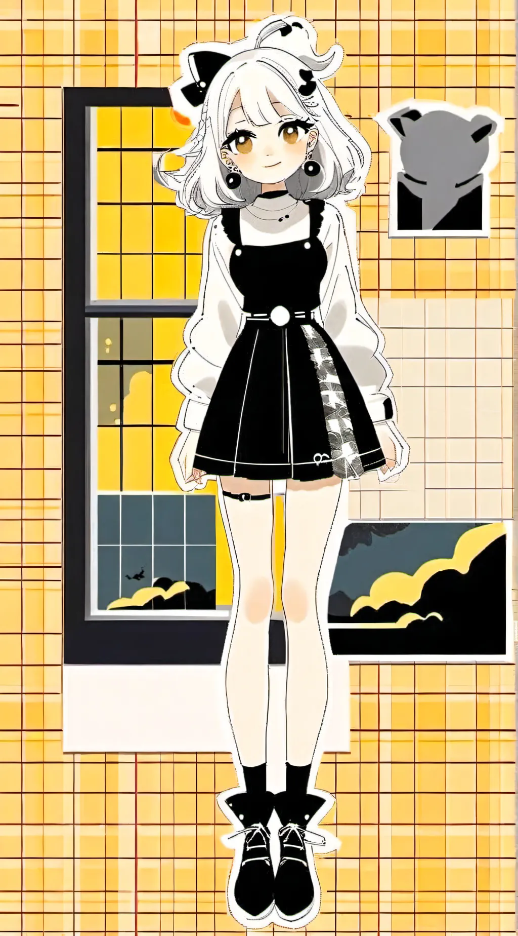 ai character: emma background