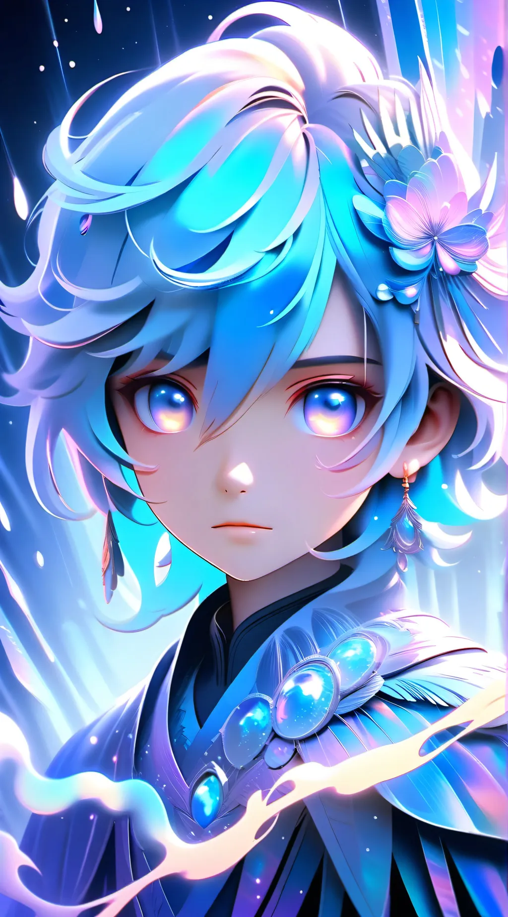 ai character: Leo background