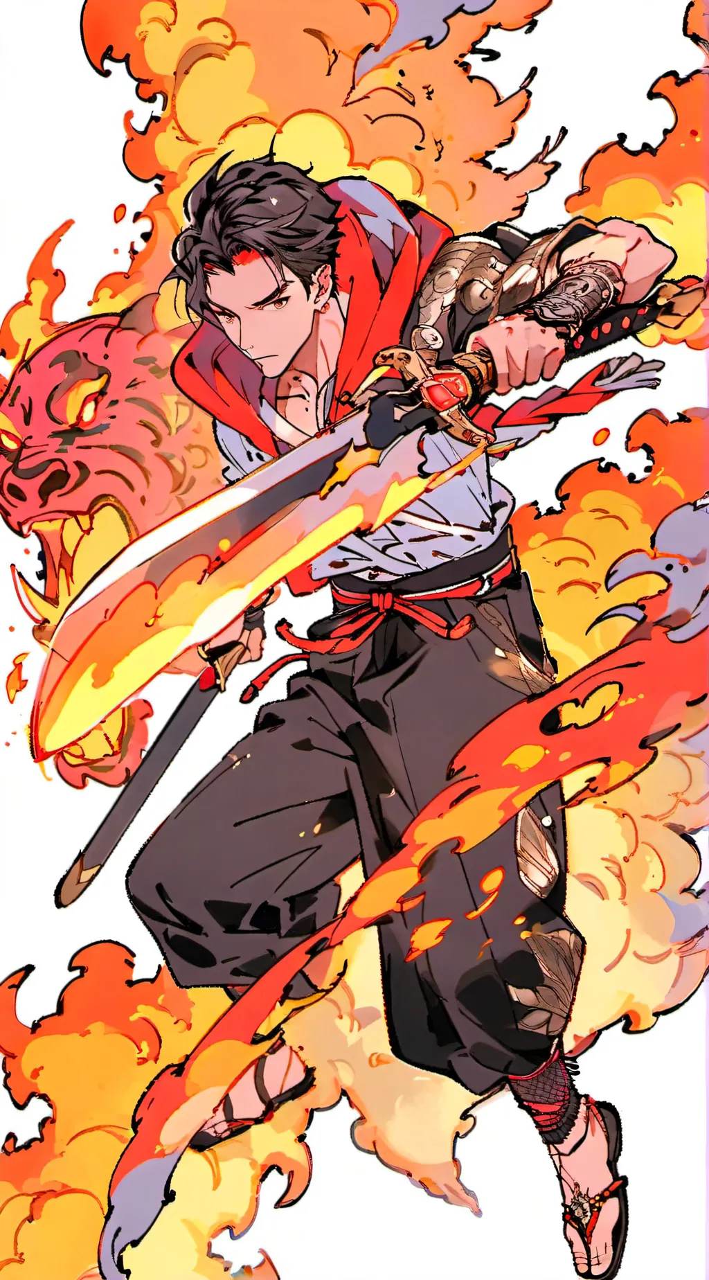 ai character: the element chamer background
