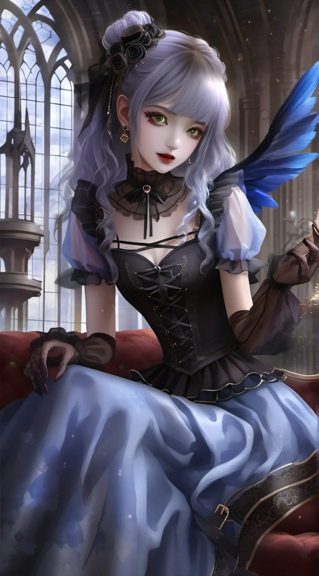 ai character: Hogwarts background