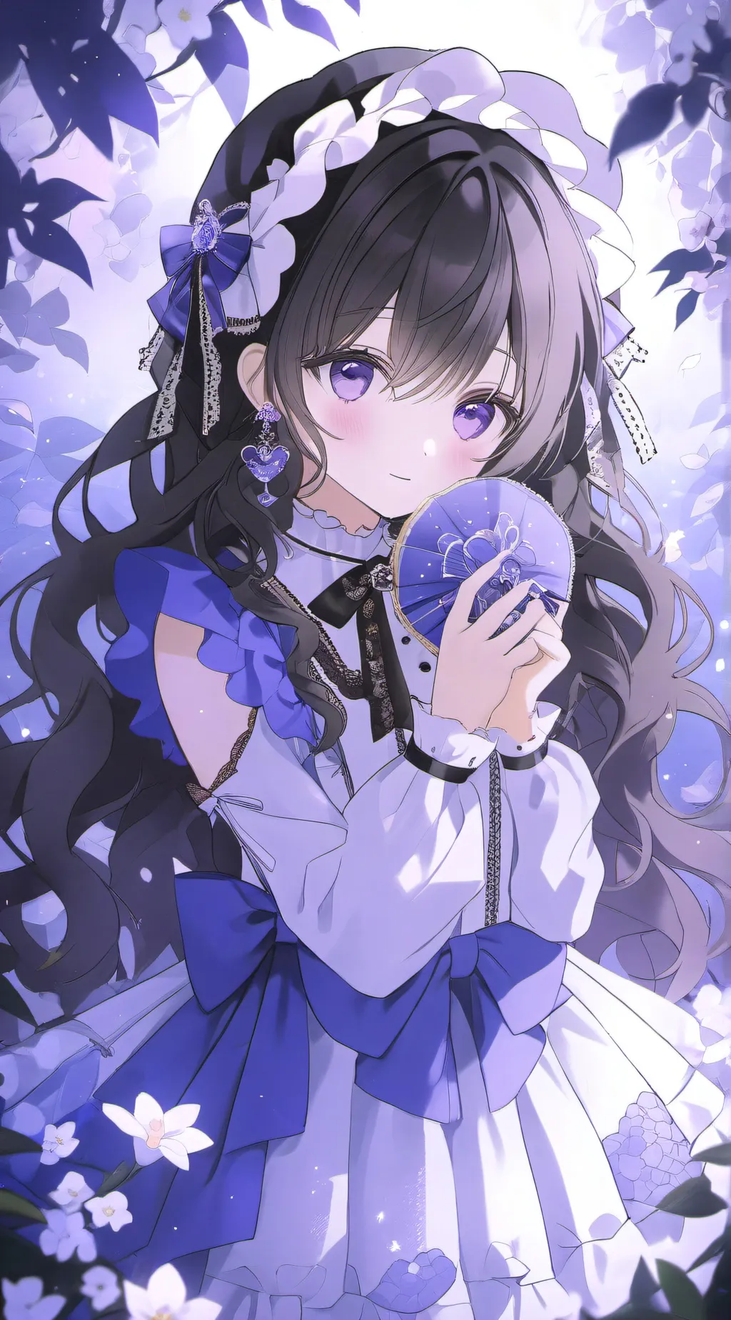 ai character: cupcake  background