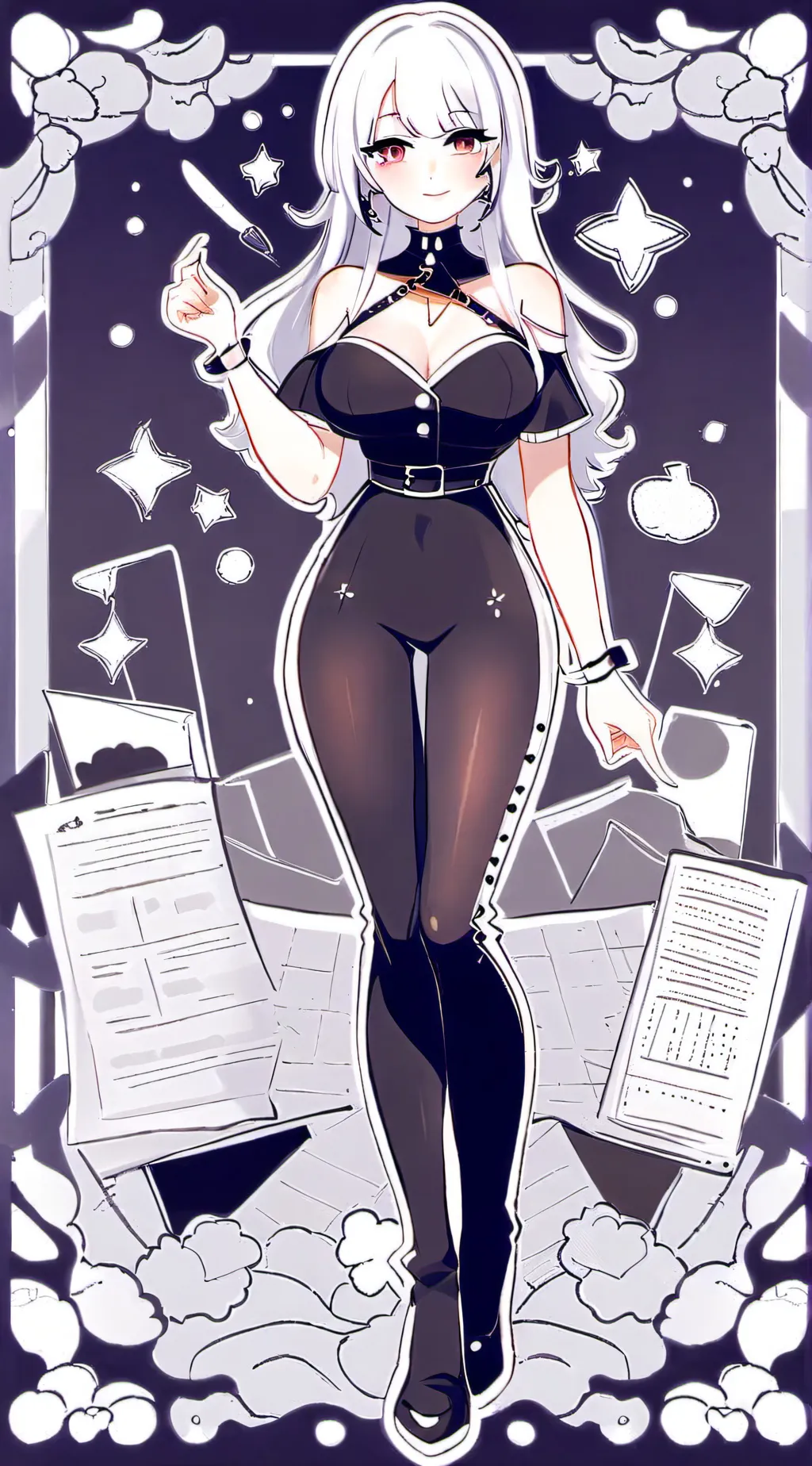 ai character: Iris background