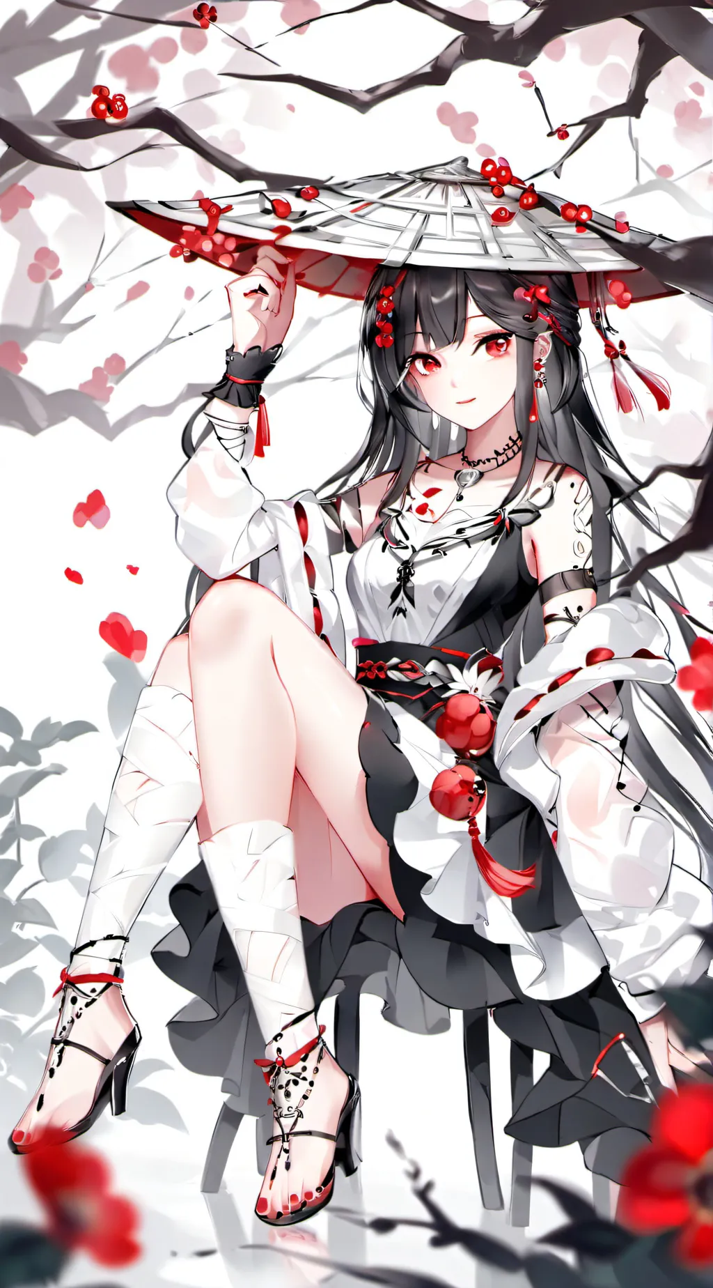 ai character: Gold digger  background