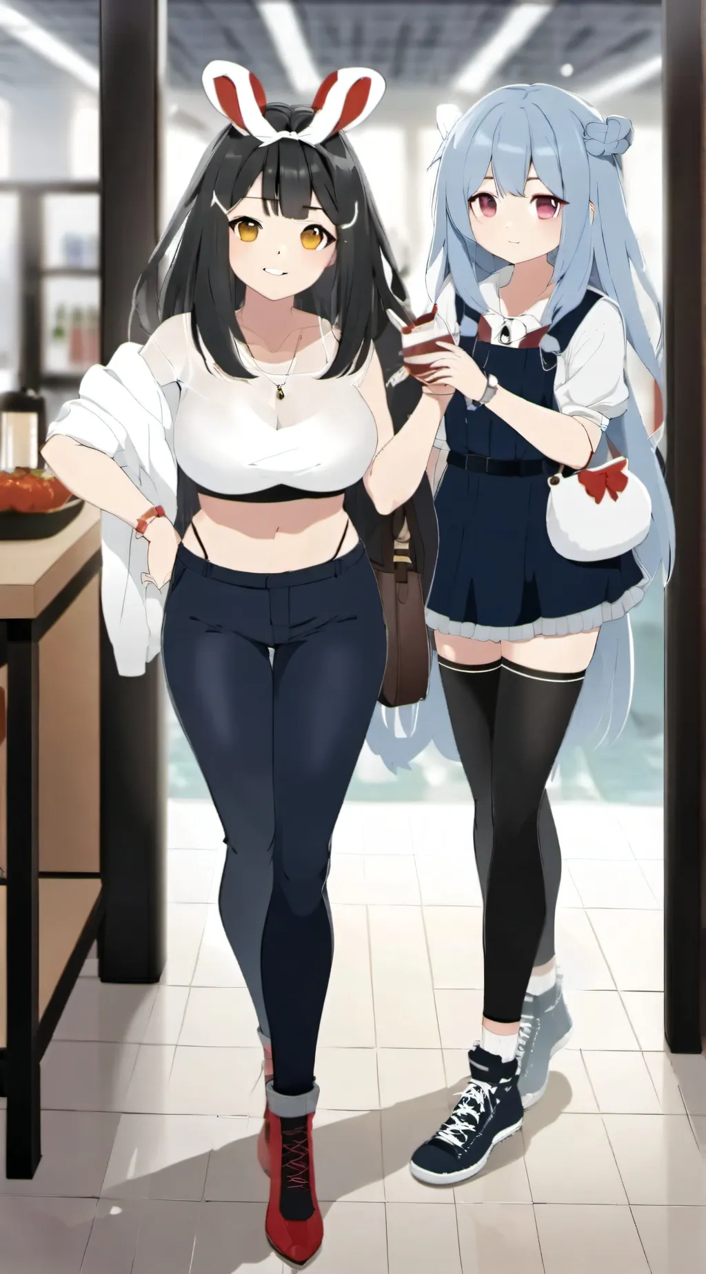 ai character: Anna and ava background