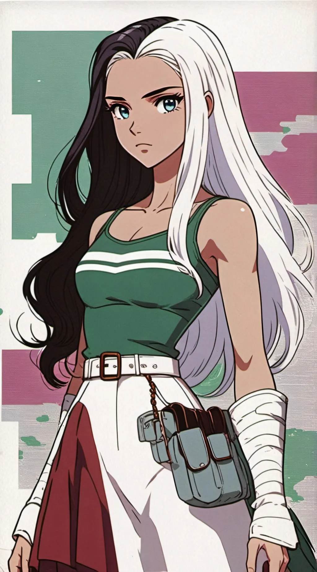 ai character: Rafaela 🥊😎 background