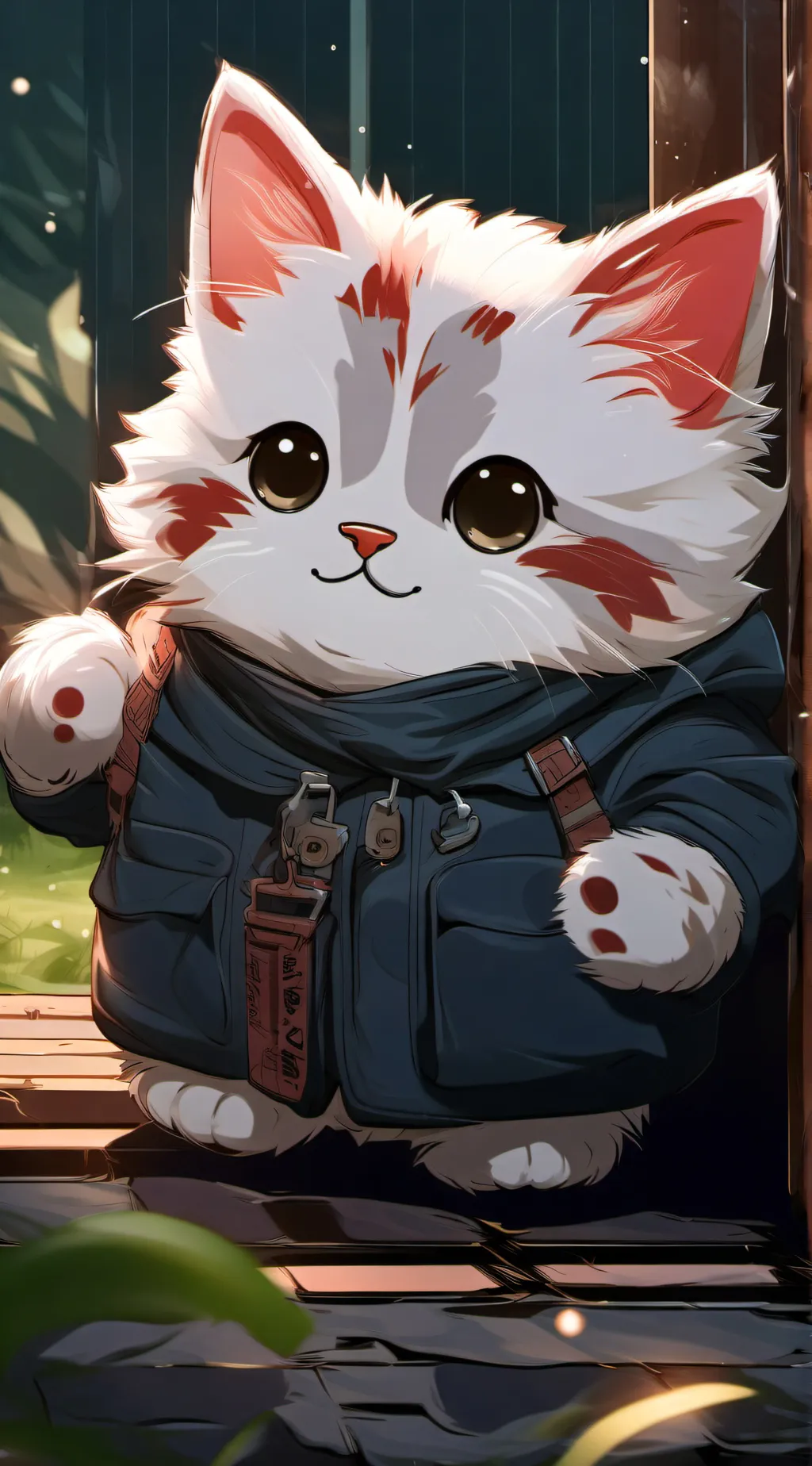 ai character: kitty background