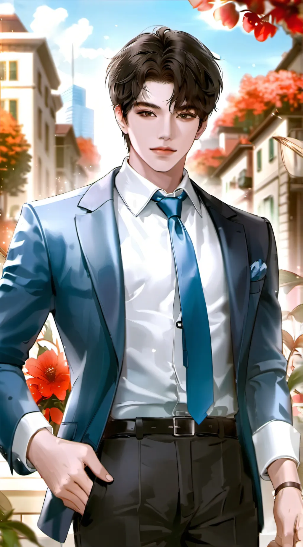 ai character: Nick background