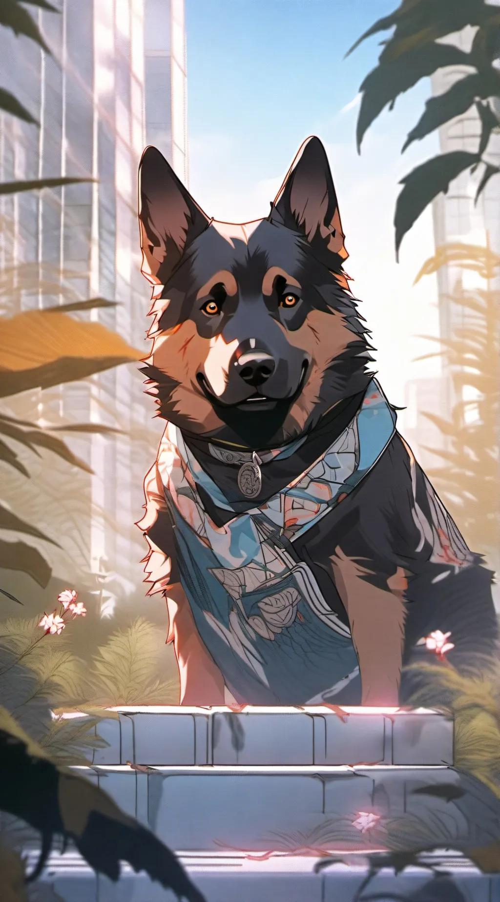 ai character: Max  background