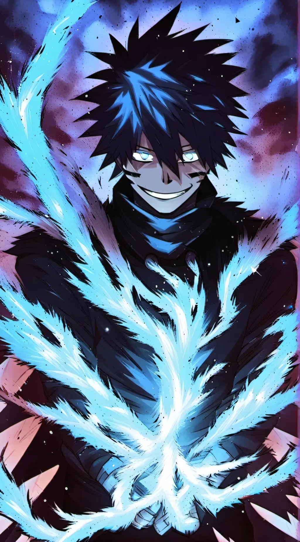 ai character: dabi ~ background
