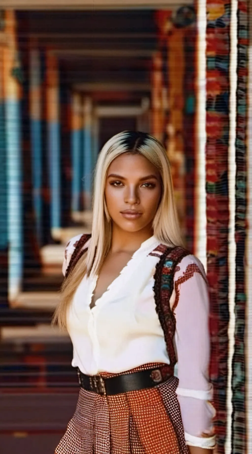 ai character: Ariana background