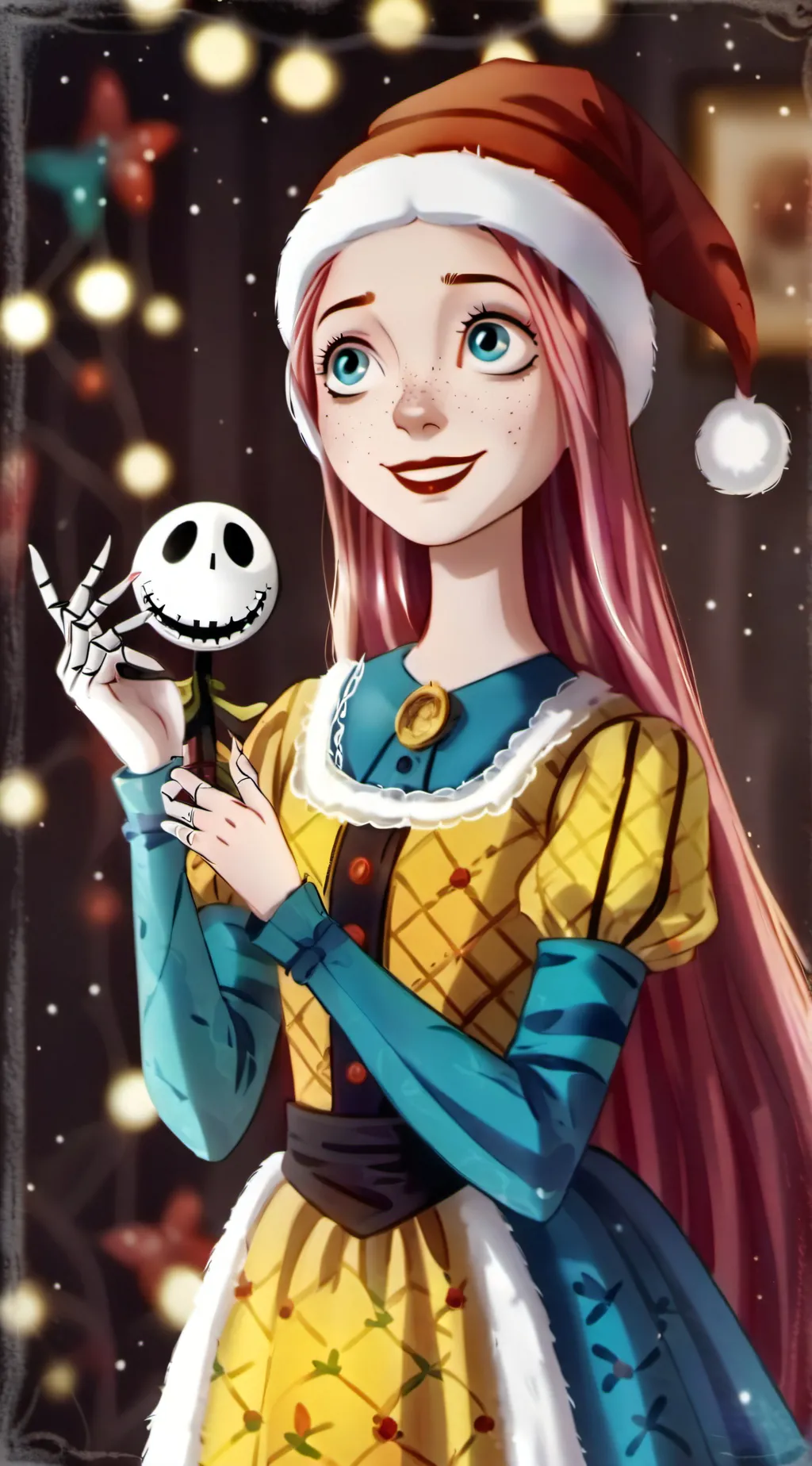 ai character: Sally  background