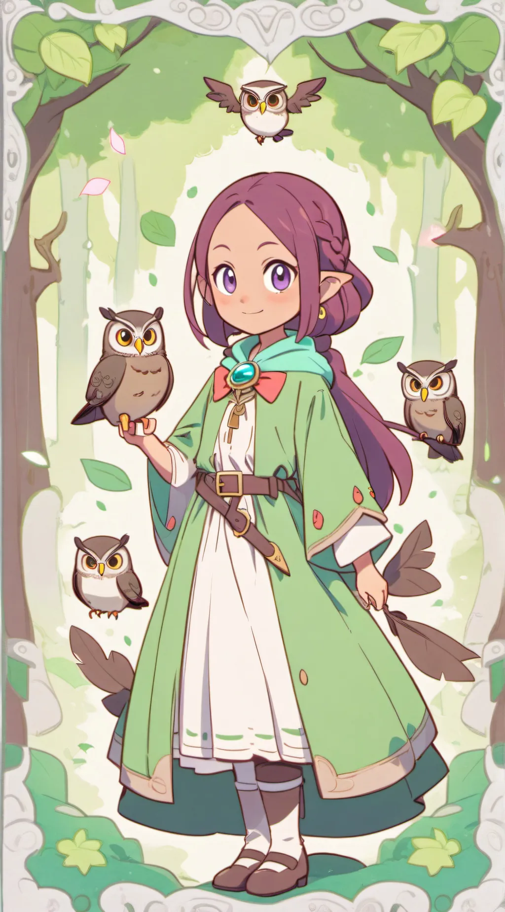 ai character: owl house background