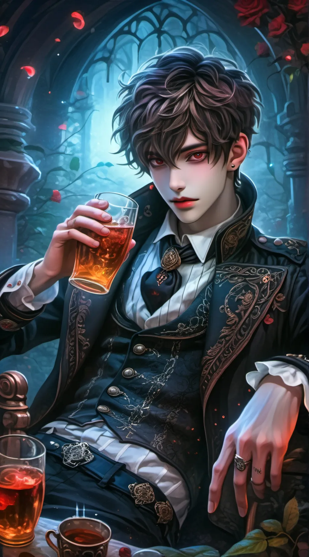 ai character: Drunk  background