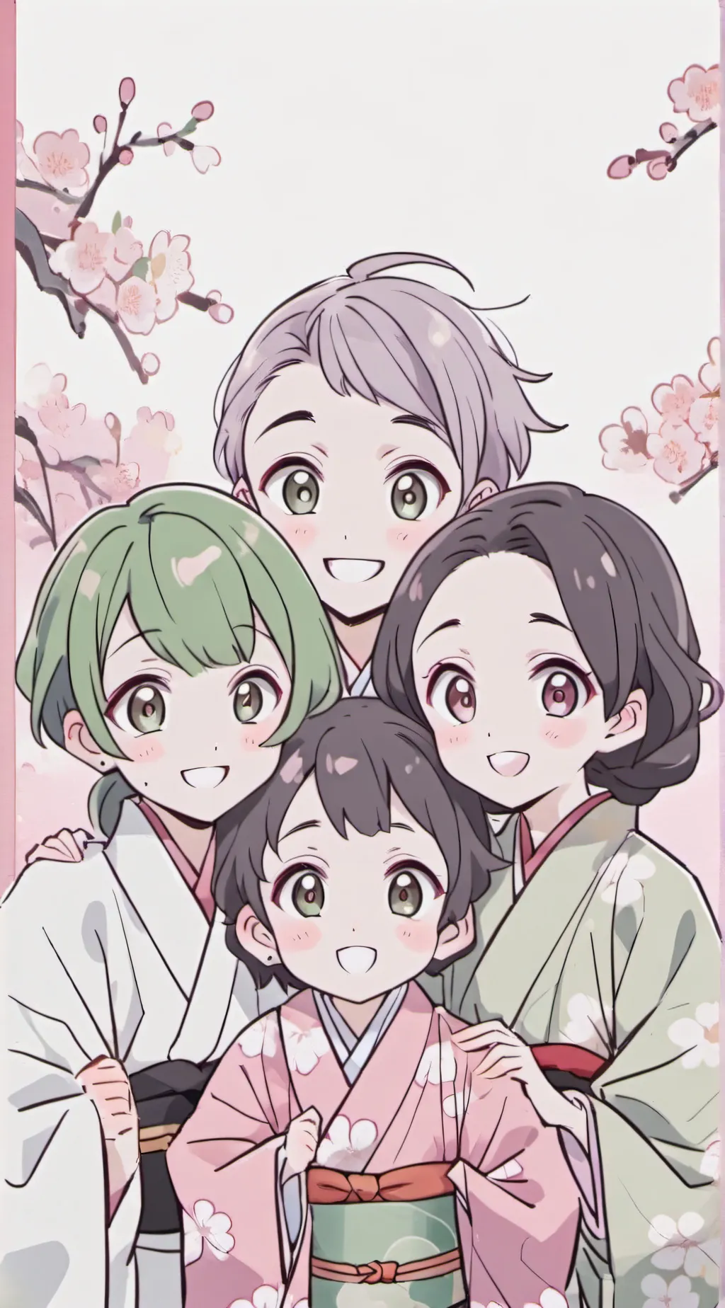 ai character: The Kanroji Family background