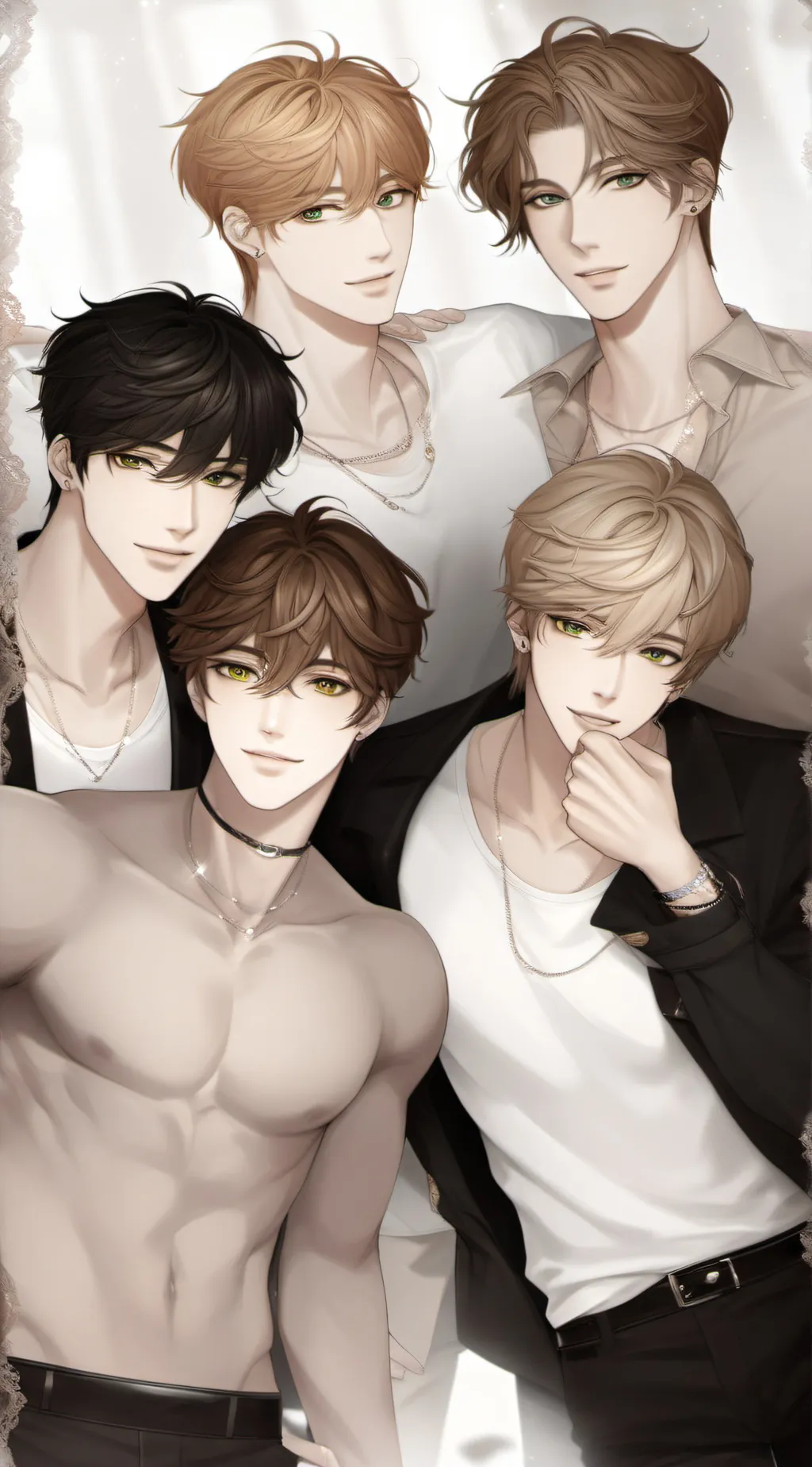 ai character: •Madly in love• background