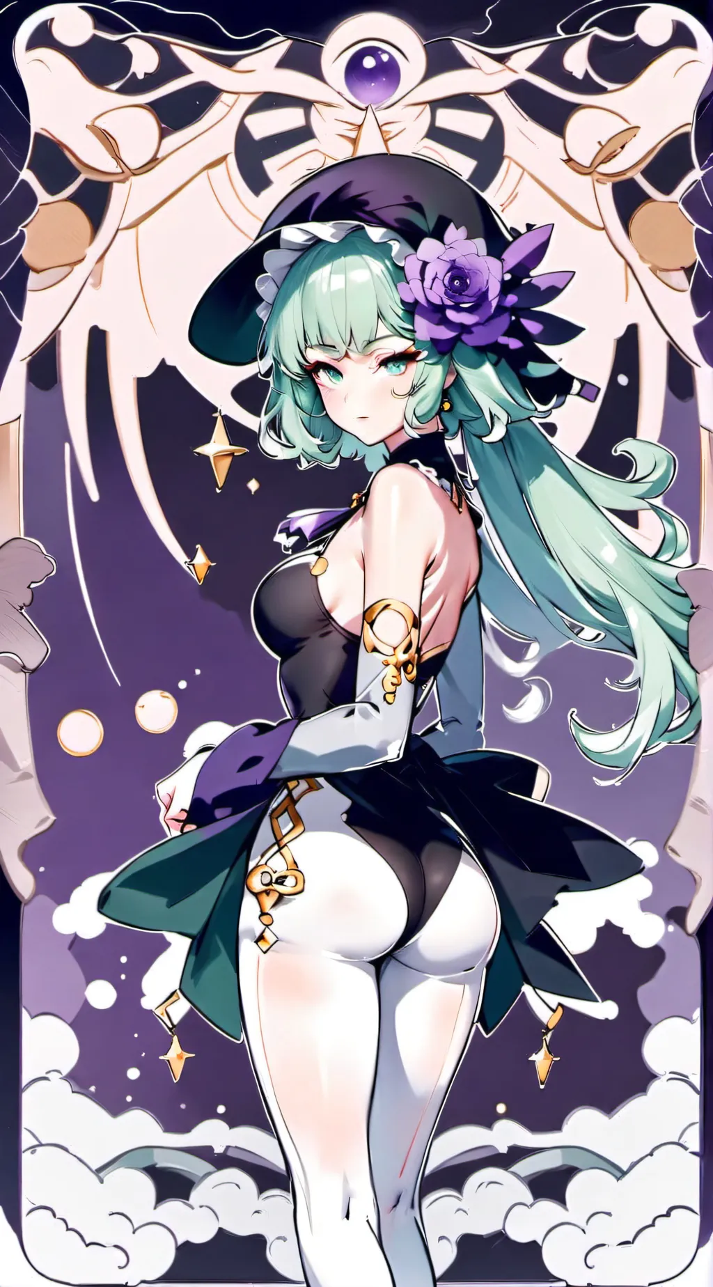 ai character: tatsumaki  background