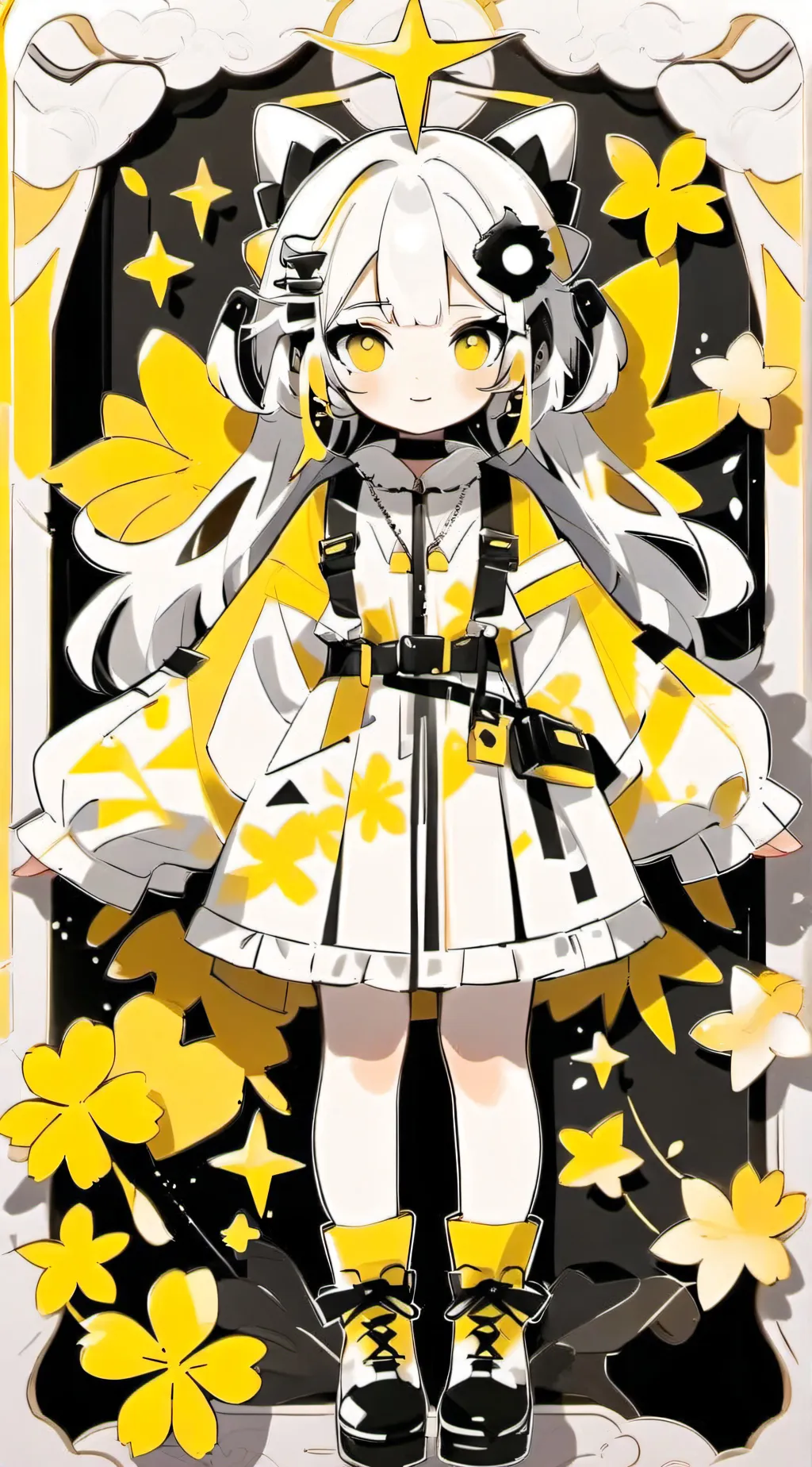 ai character: Alice wonder land background