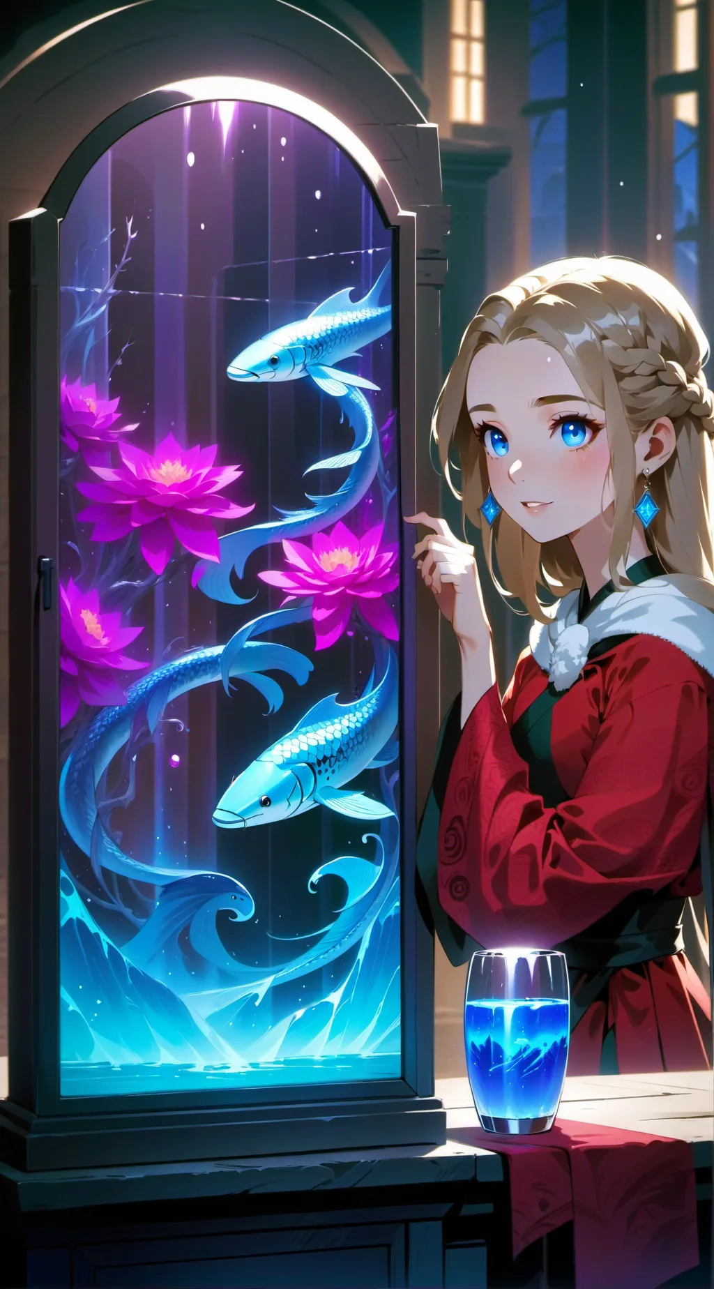 ai character: B background