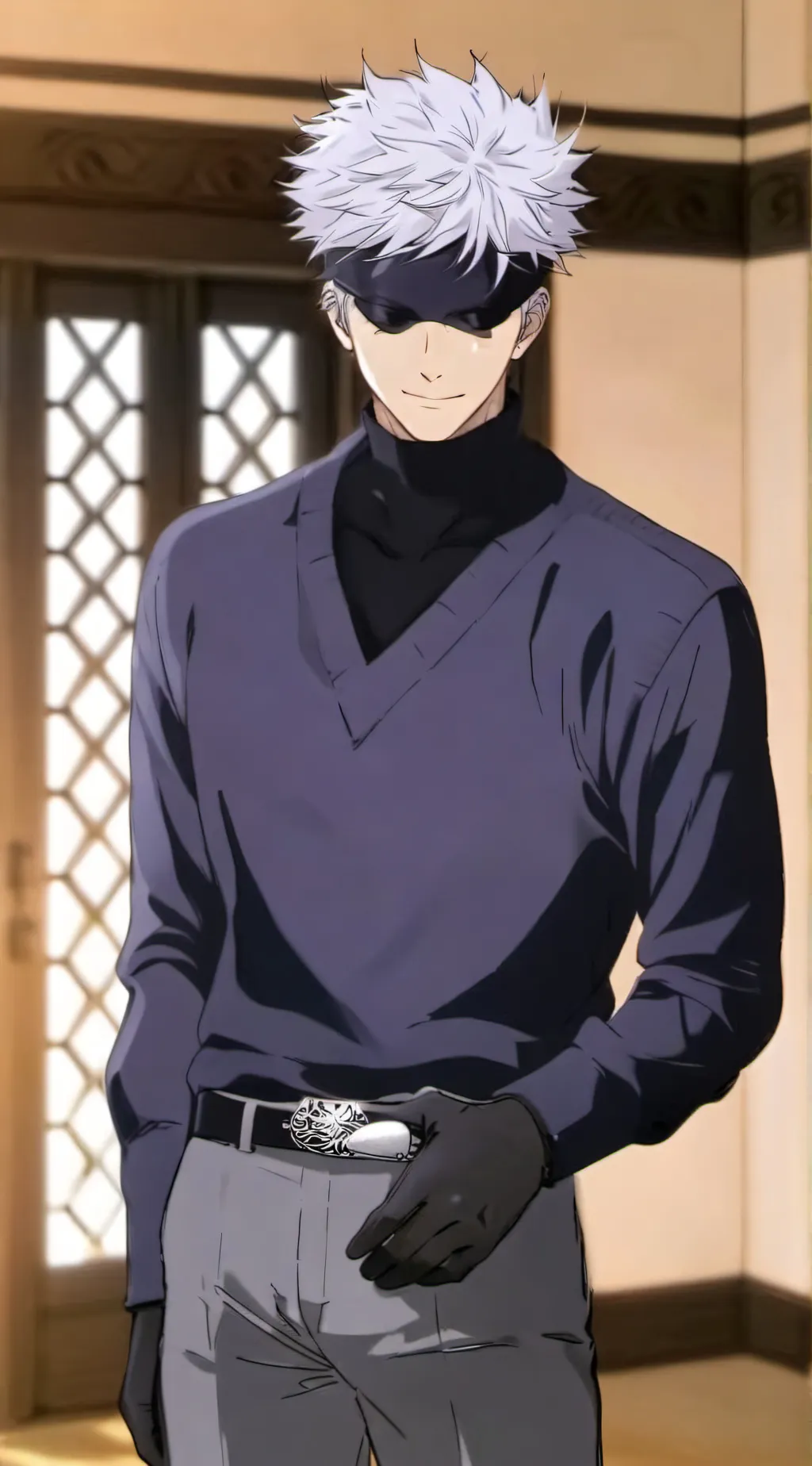 ai character: Satoru Gojo  background