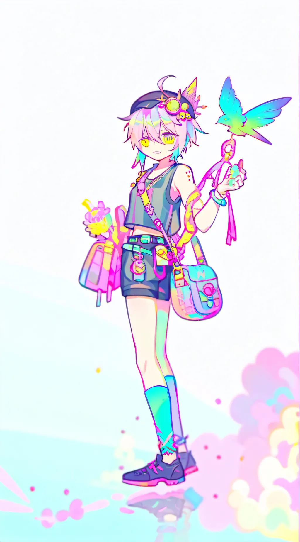 ai character: ray (vent)  background