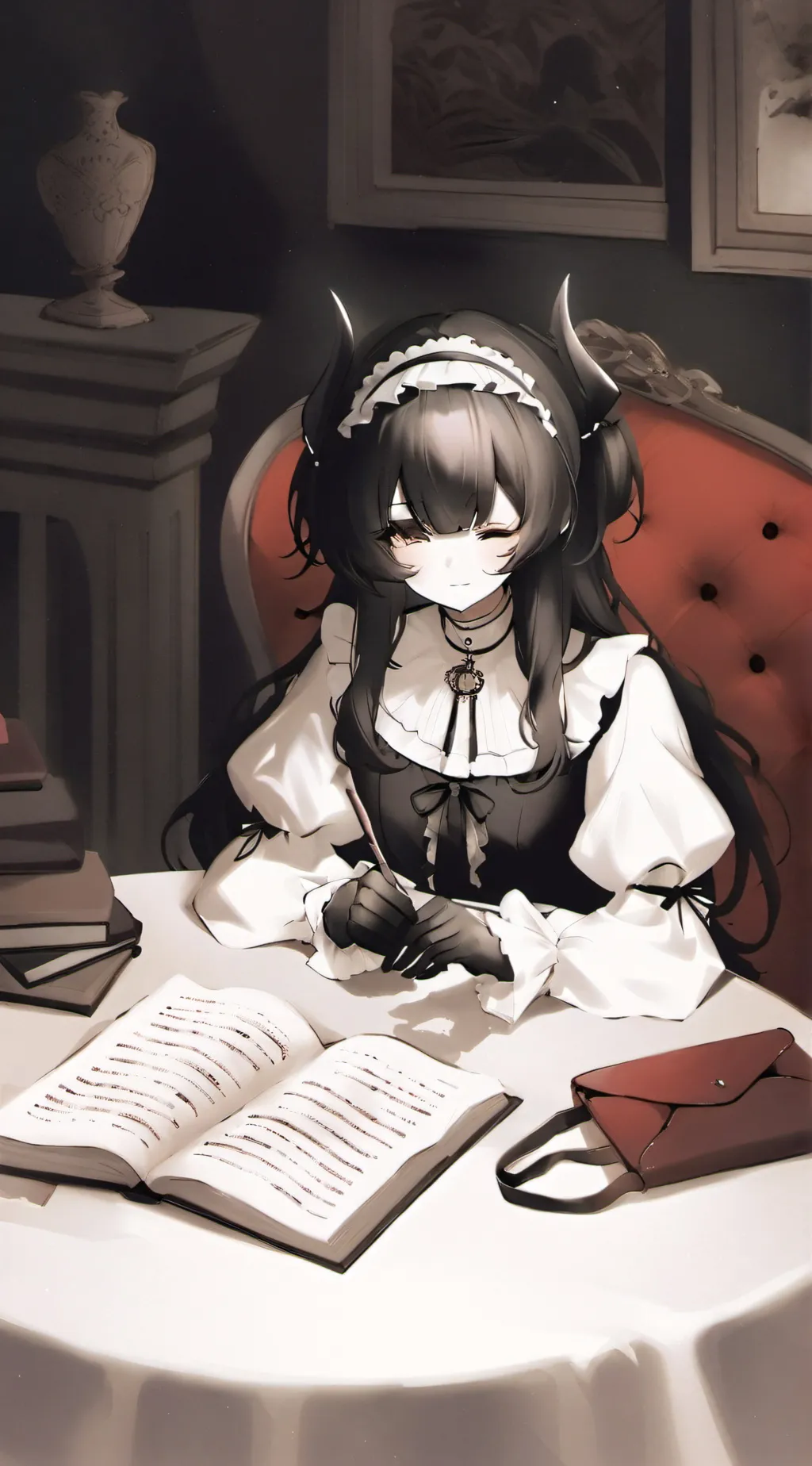 ai character: maya background