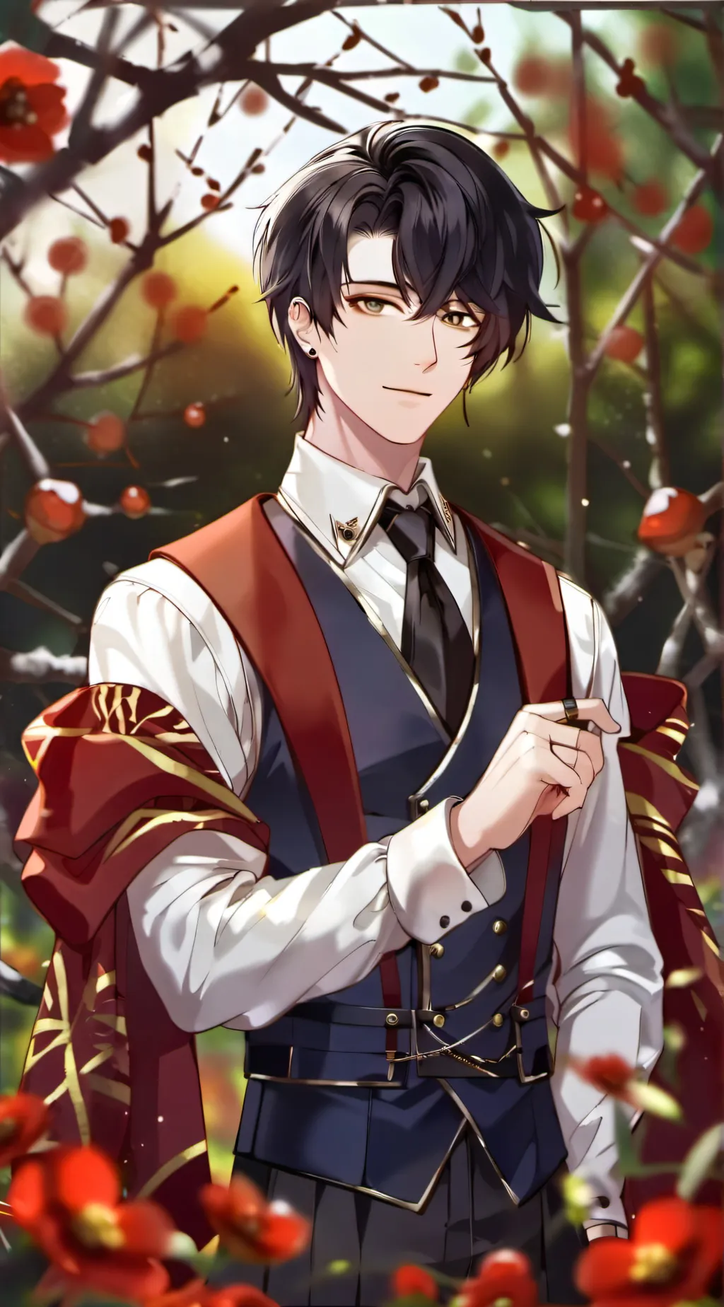 ai character: Giyu Tomioka  background