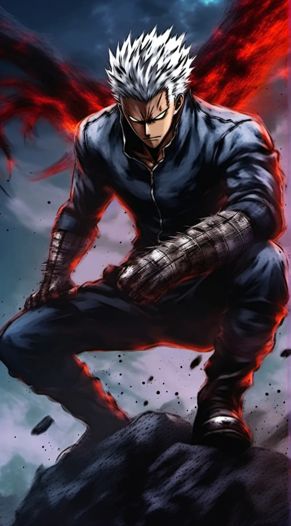 ai character: Garou/Hero Hunter background